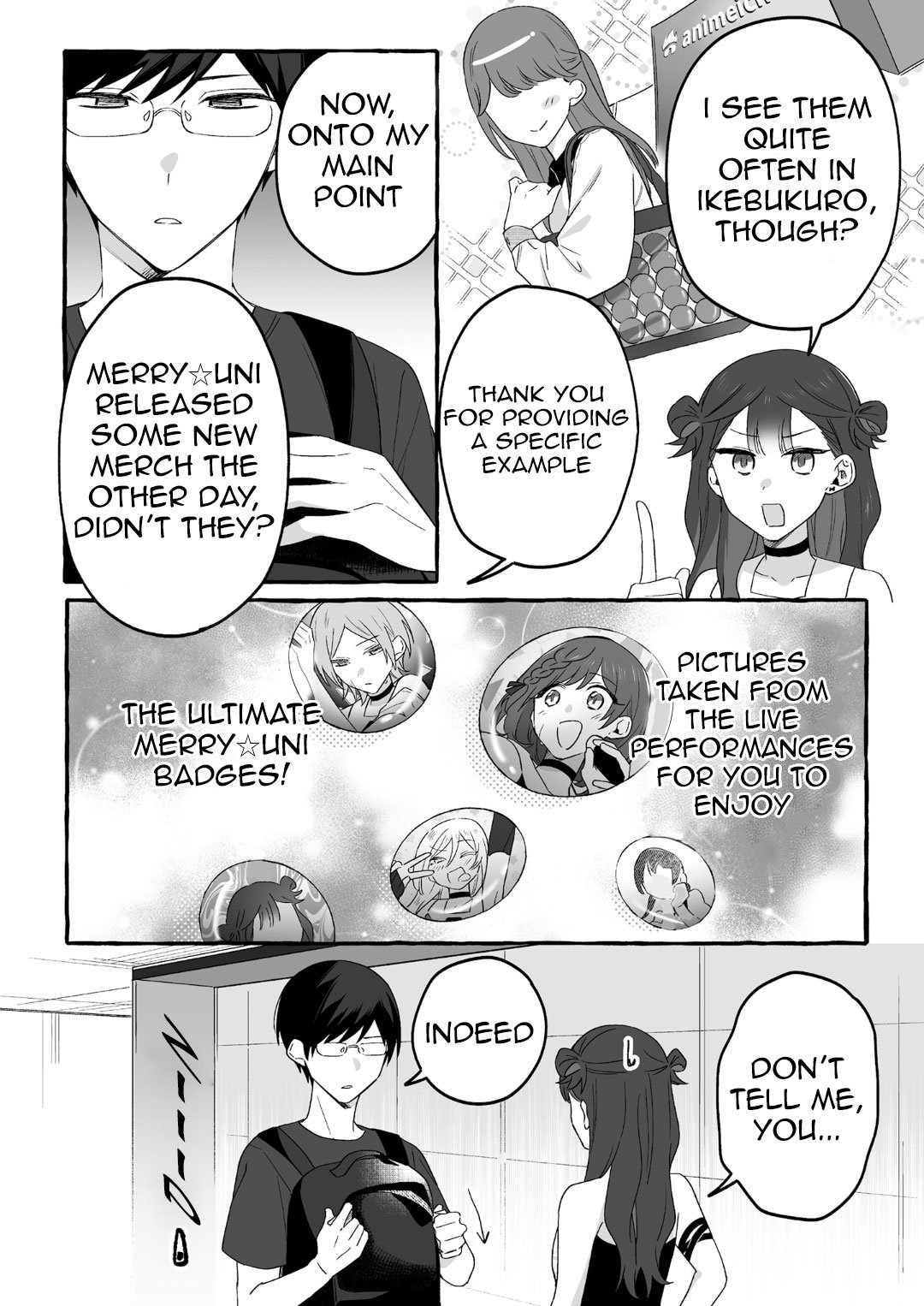 Damedol to Sekai ni Hitori Dake no Fan