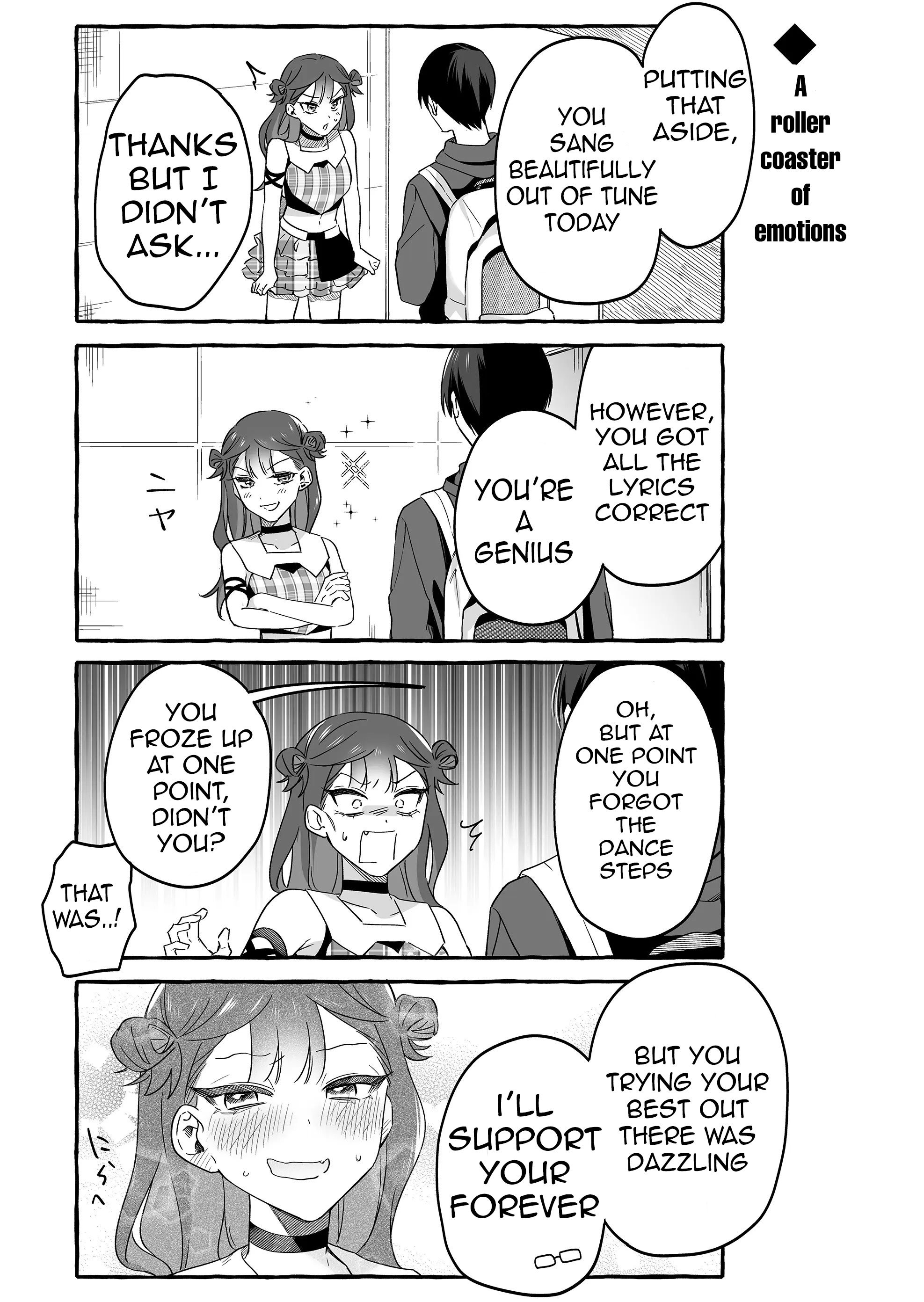 Damedol to Sekai ni Hitori Dake no Fan