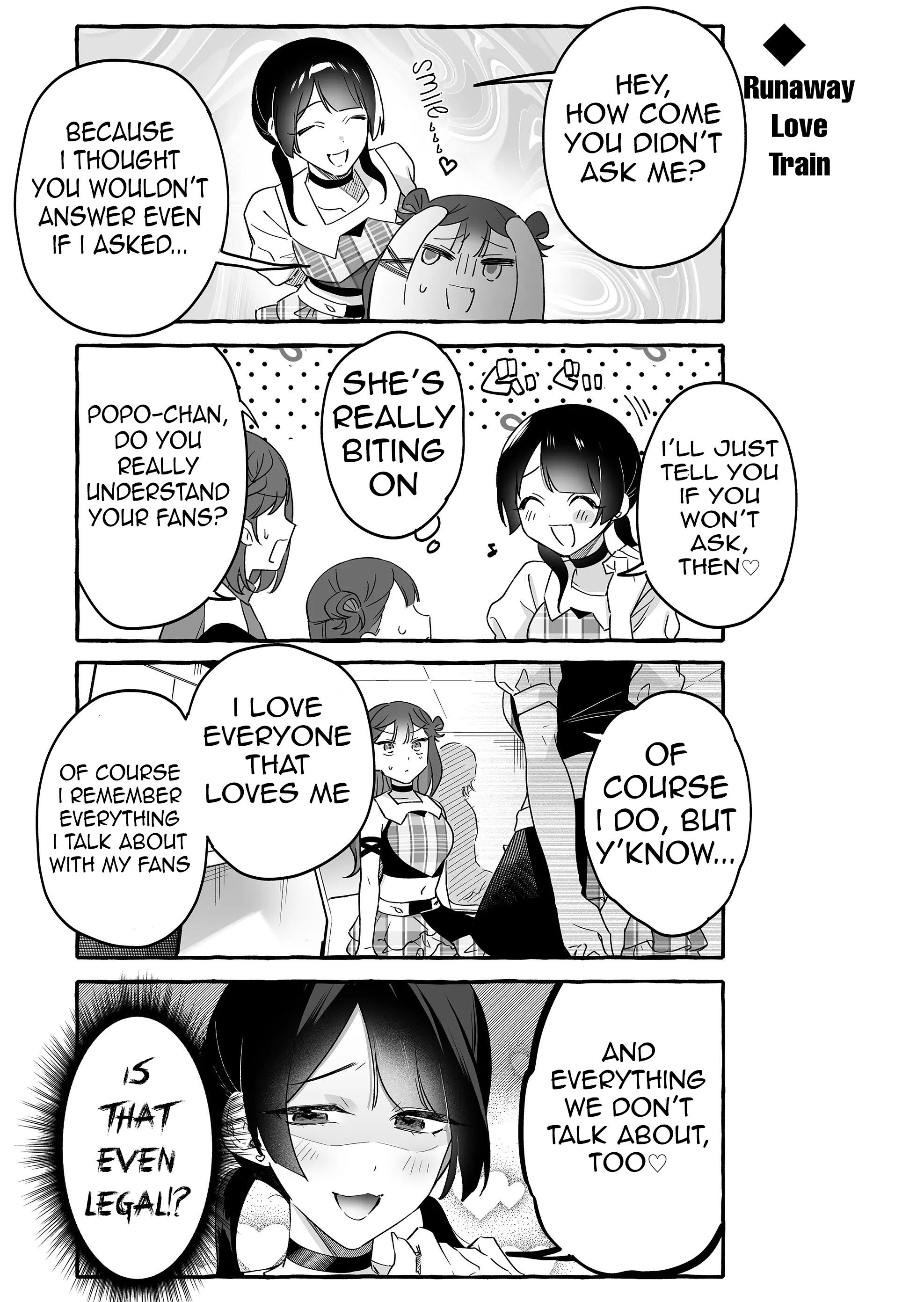 Damedol to Sekai ni Hitori Dake no Fan