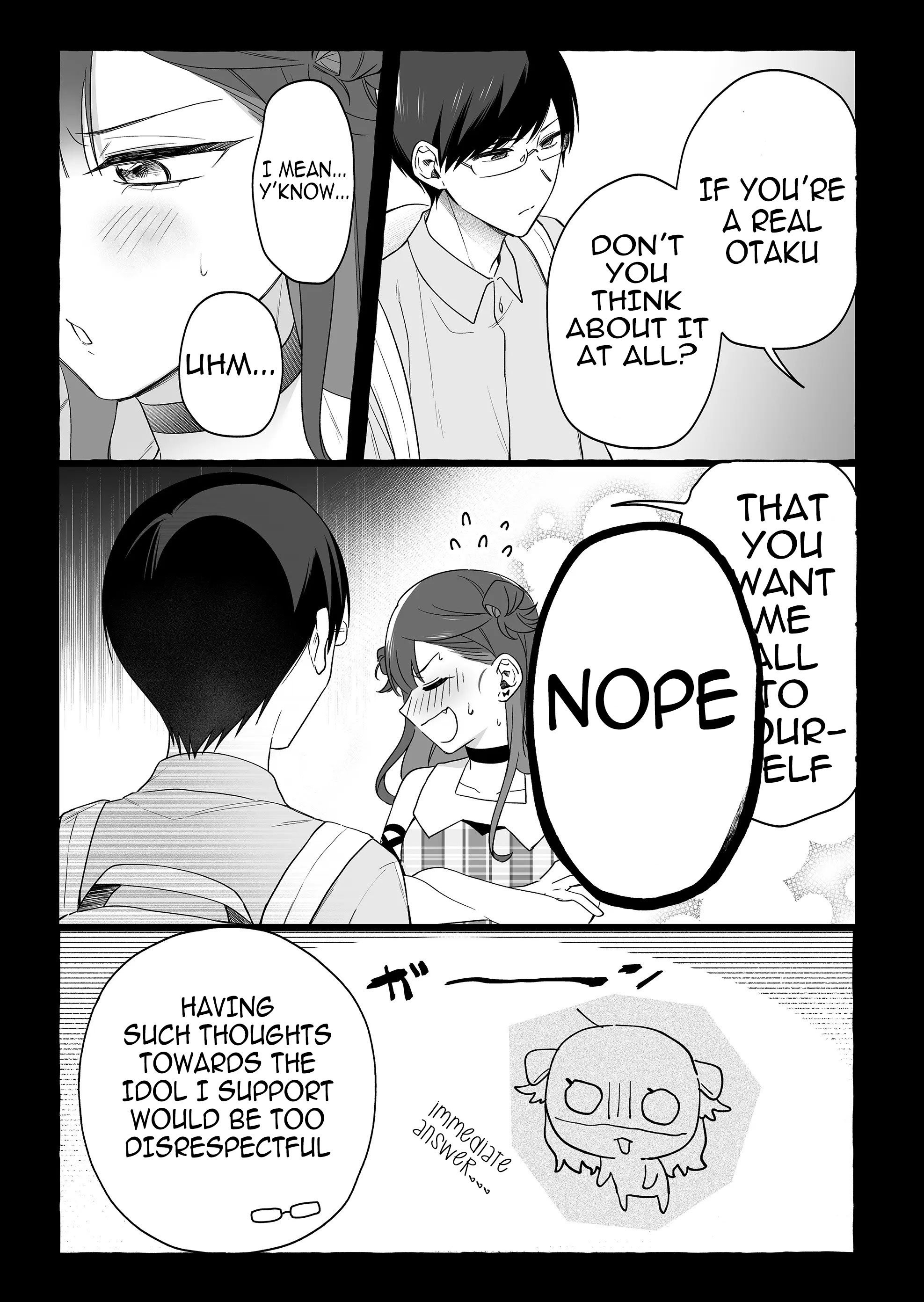 Damedol to Sekai ni Hitori Dake no Fan