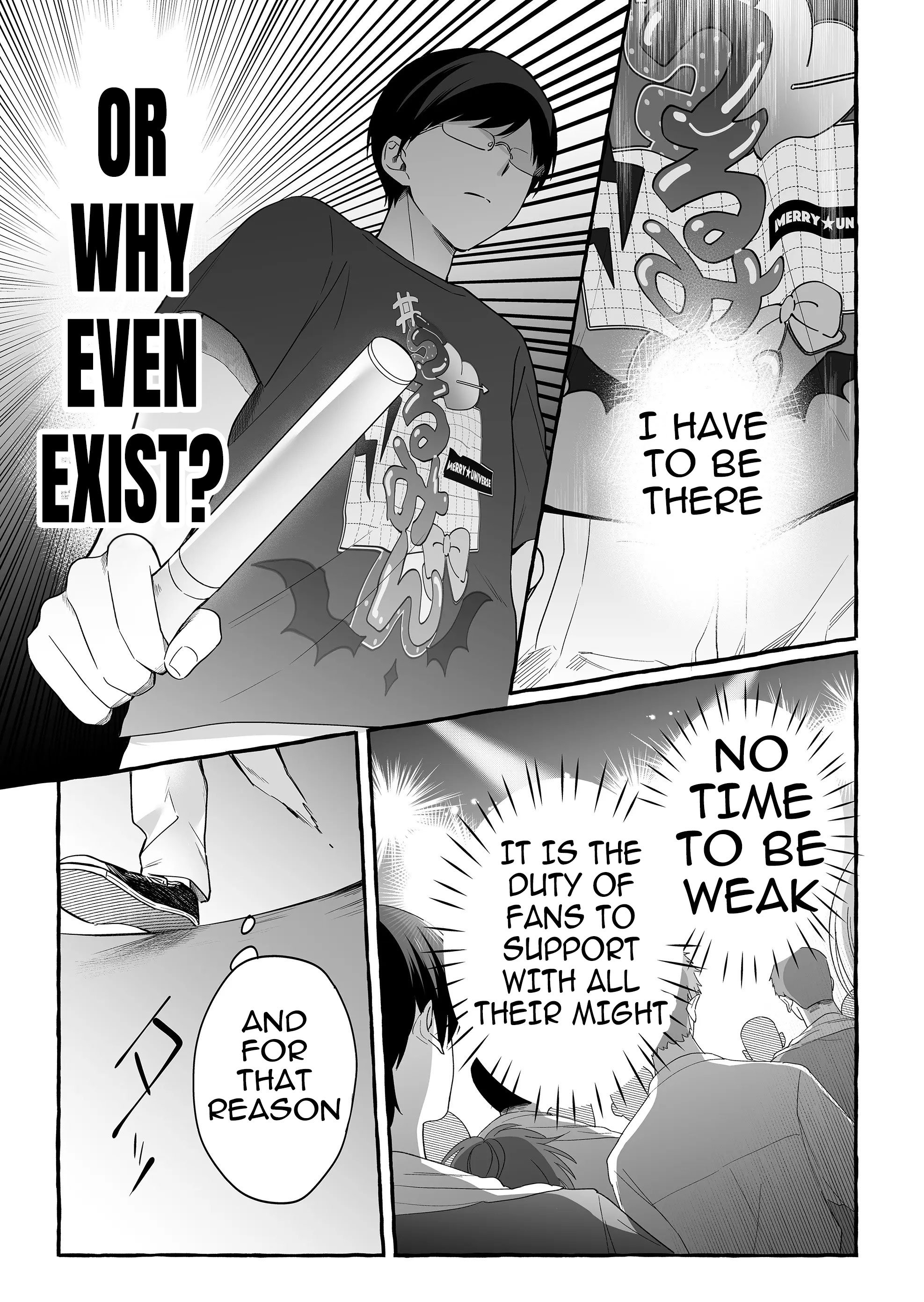 Damedol to Sekai ni Hitori Dake no Fan