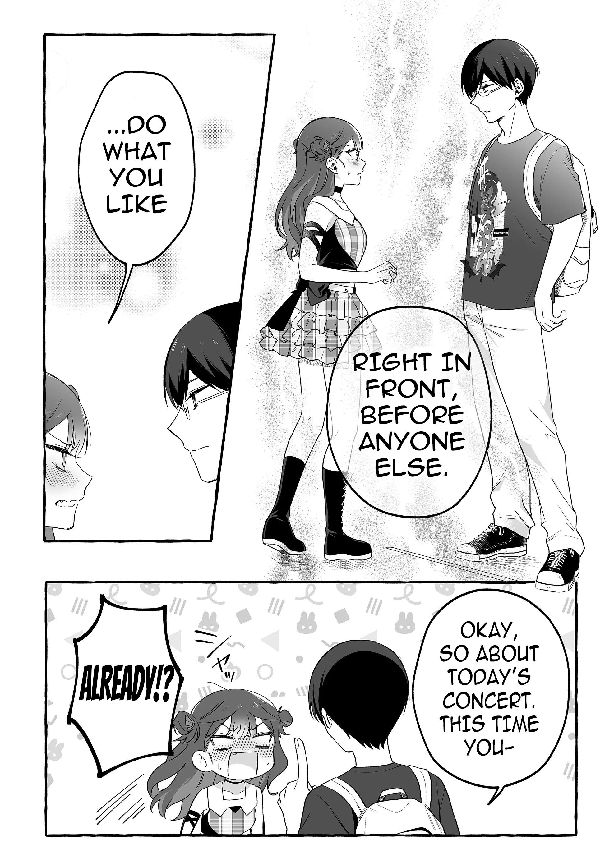 Damedol to Sekai ni Hitori Dake no Fan