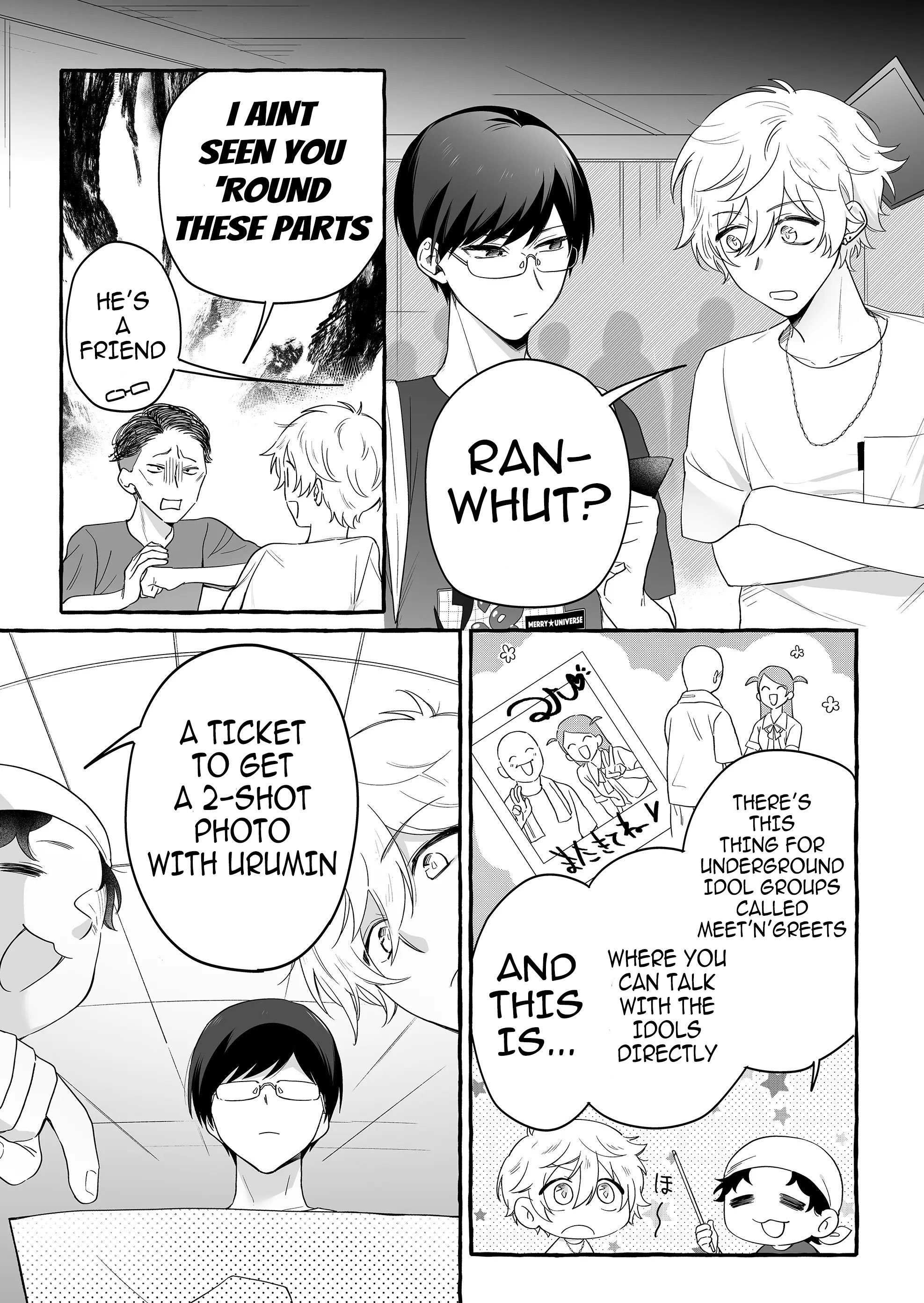 Damedol to Sekai ni Hitori Dake no Fan