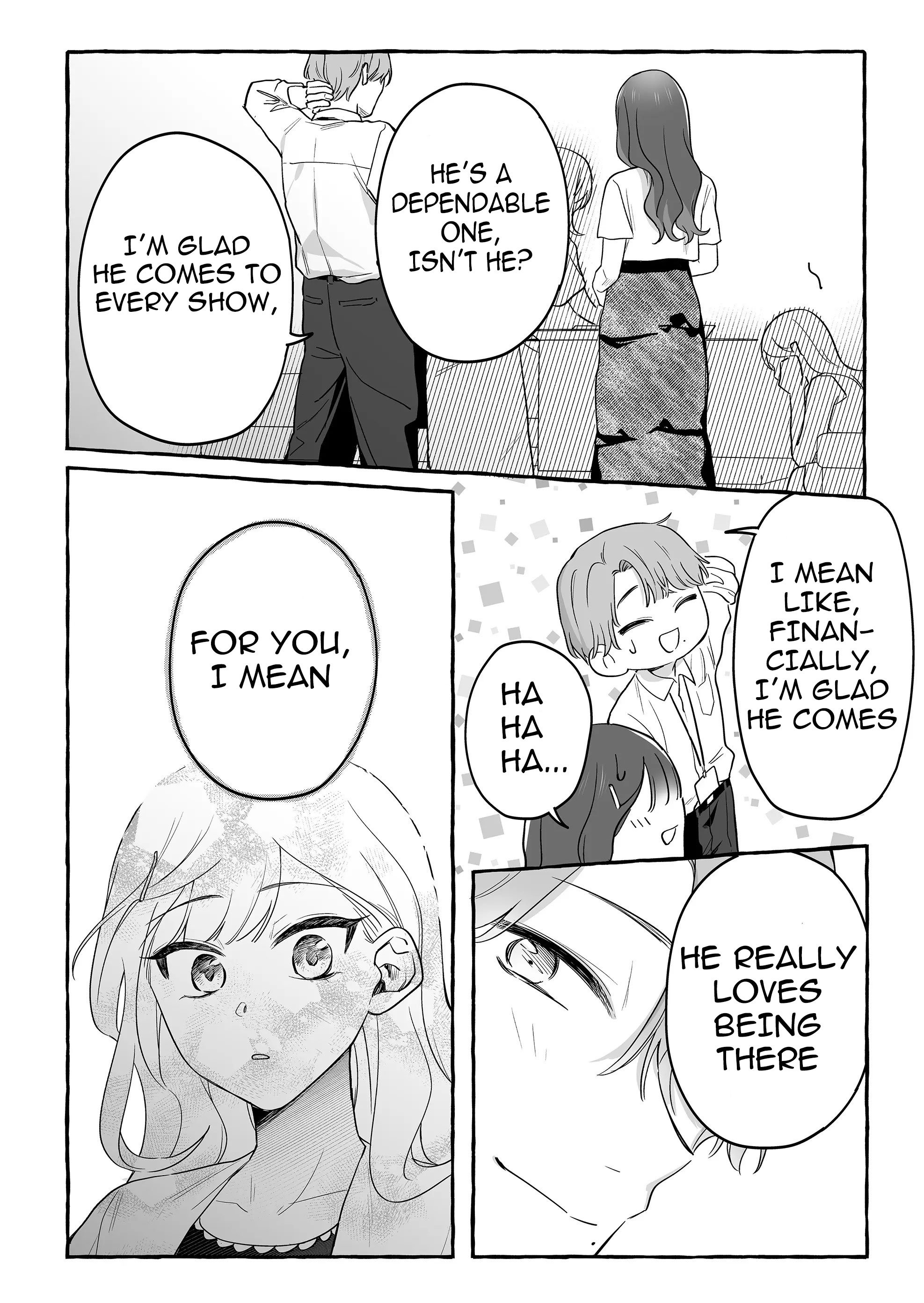 Damedol to Sekai ni Hitori Dake no Fan