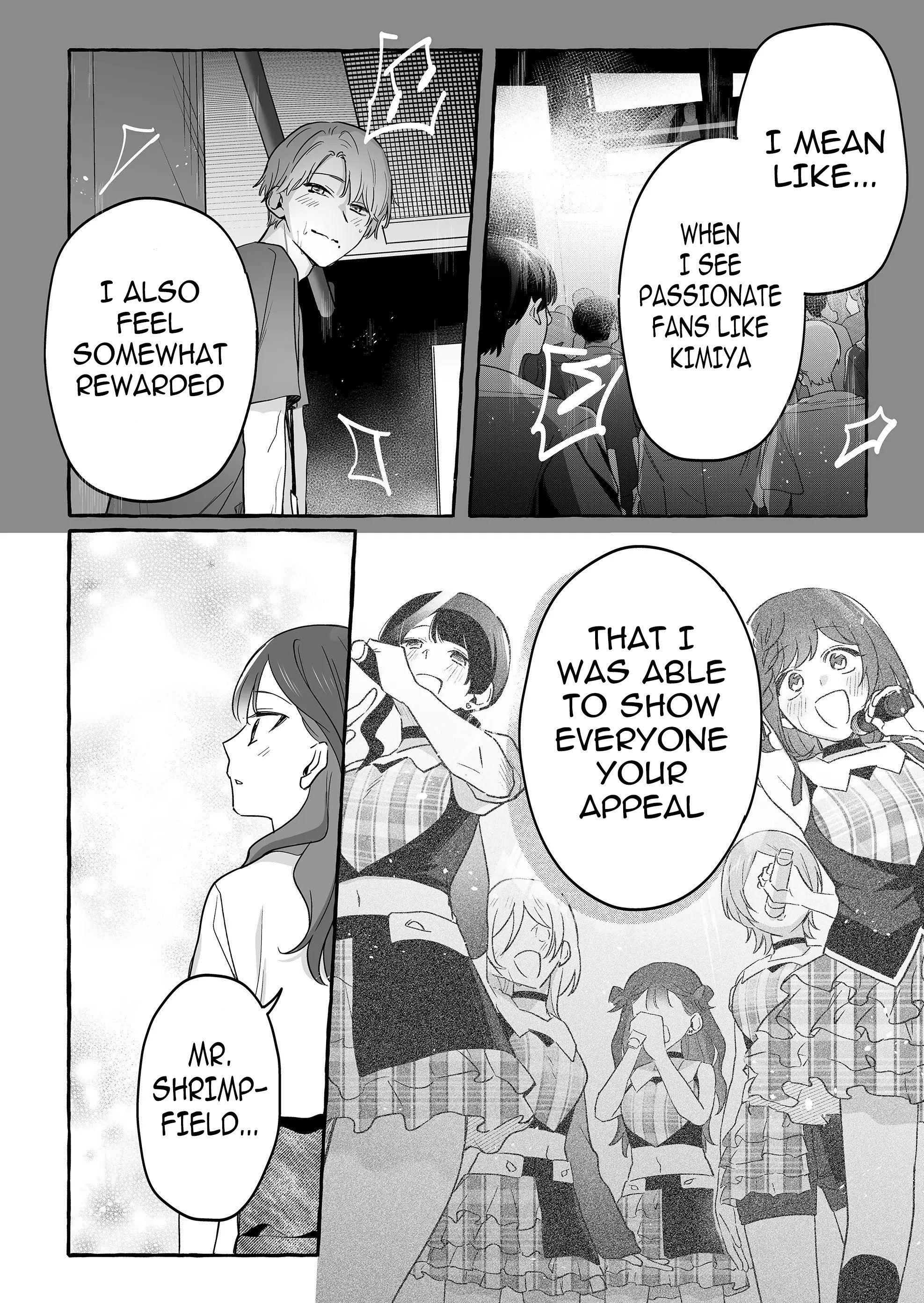 Damedol to Sekai ni Hitori Dake no Fan