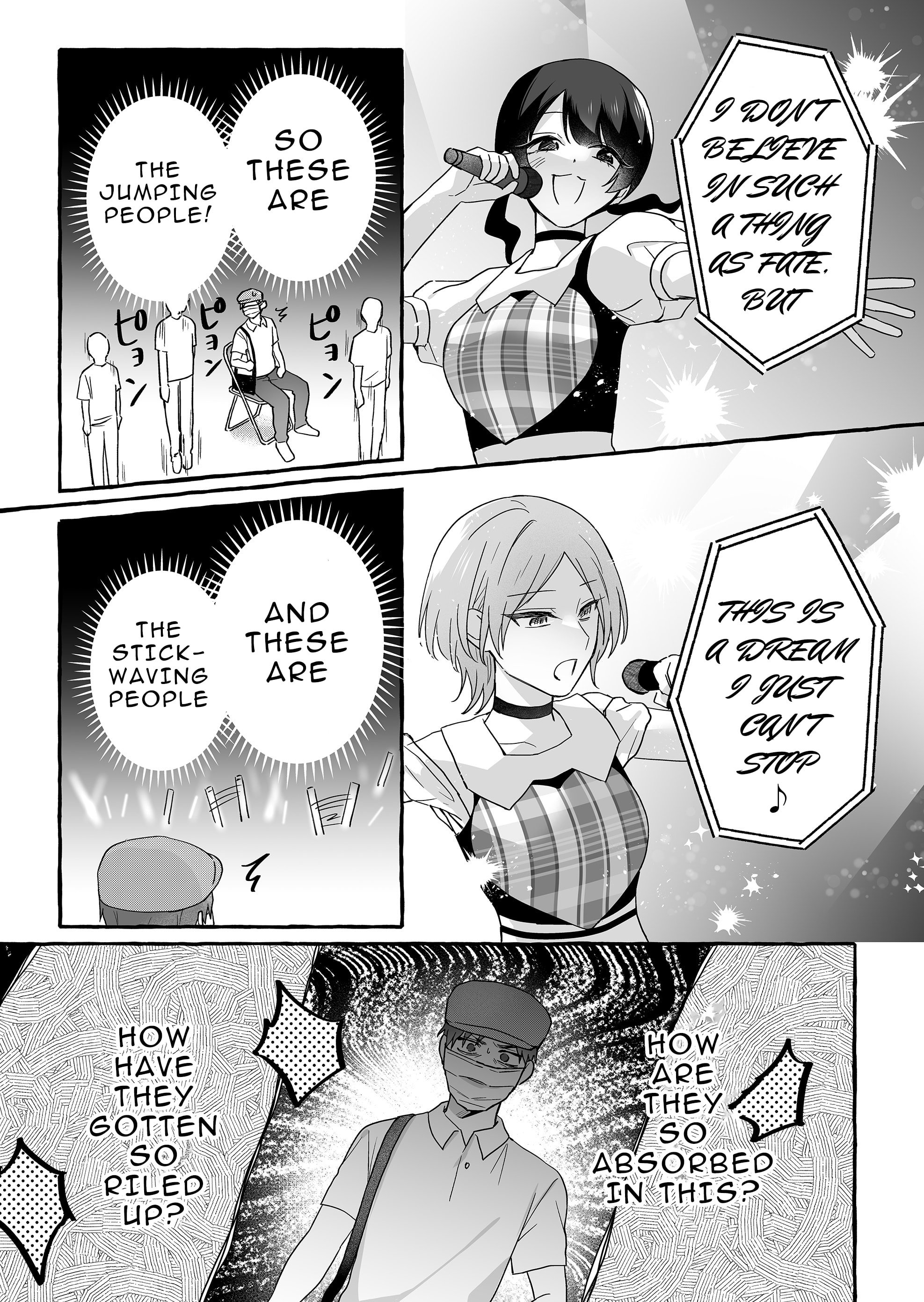 Damedol to Sekai ni Hitori Dake no Fan