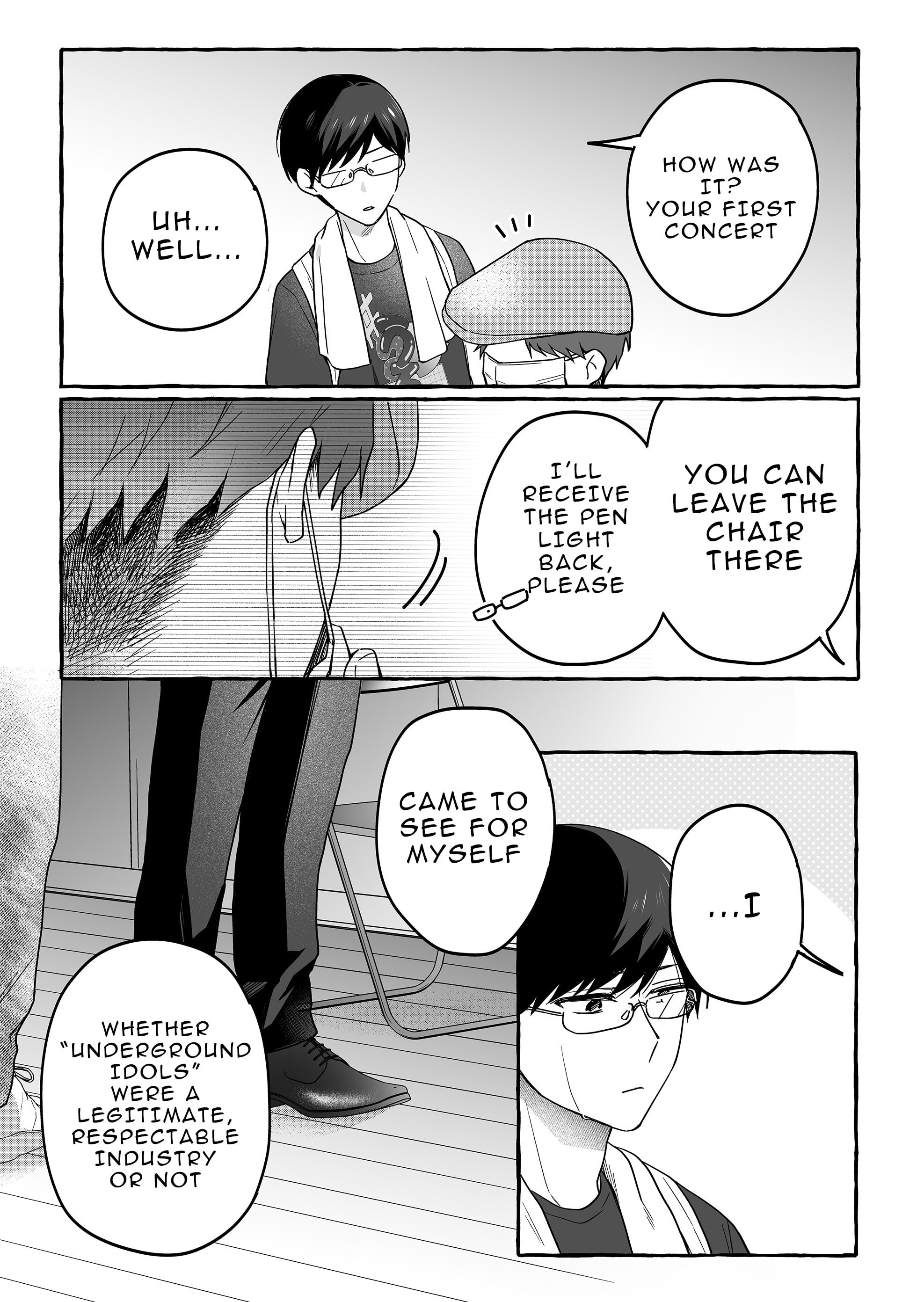 Damedol to Sekai ni Hitori Dake no Fan