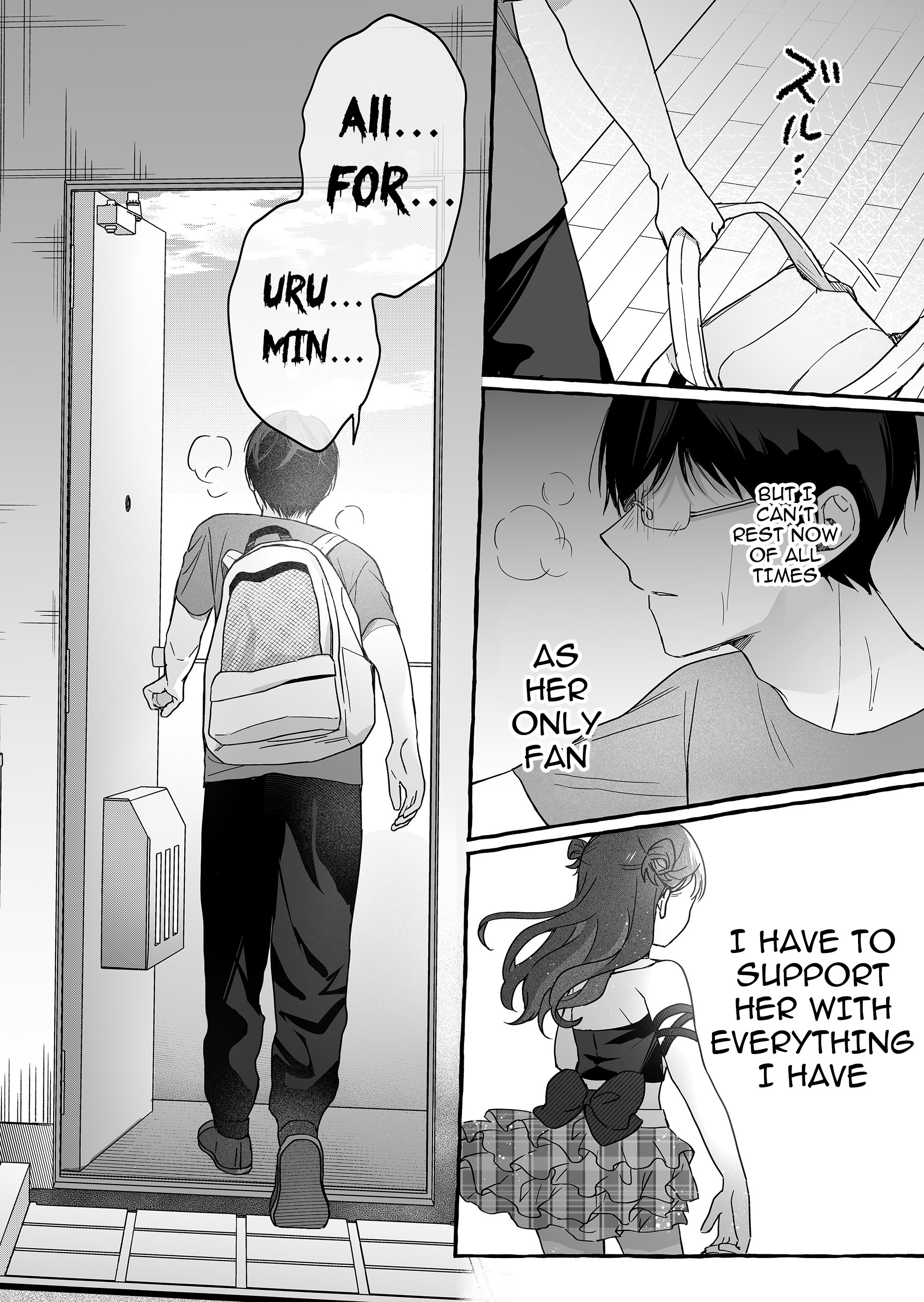 Damedol to Sekai ni Hitori Dake no Fan