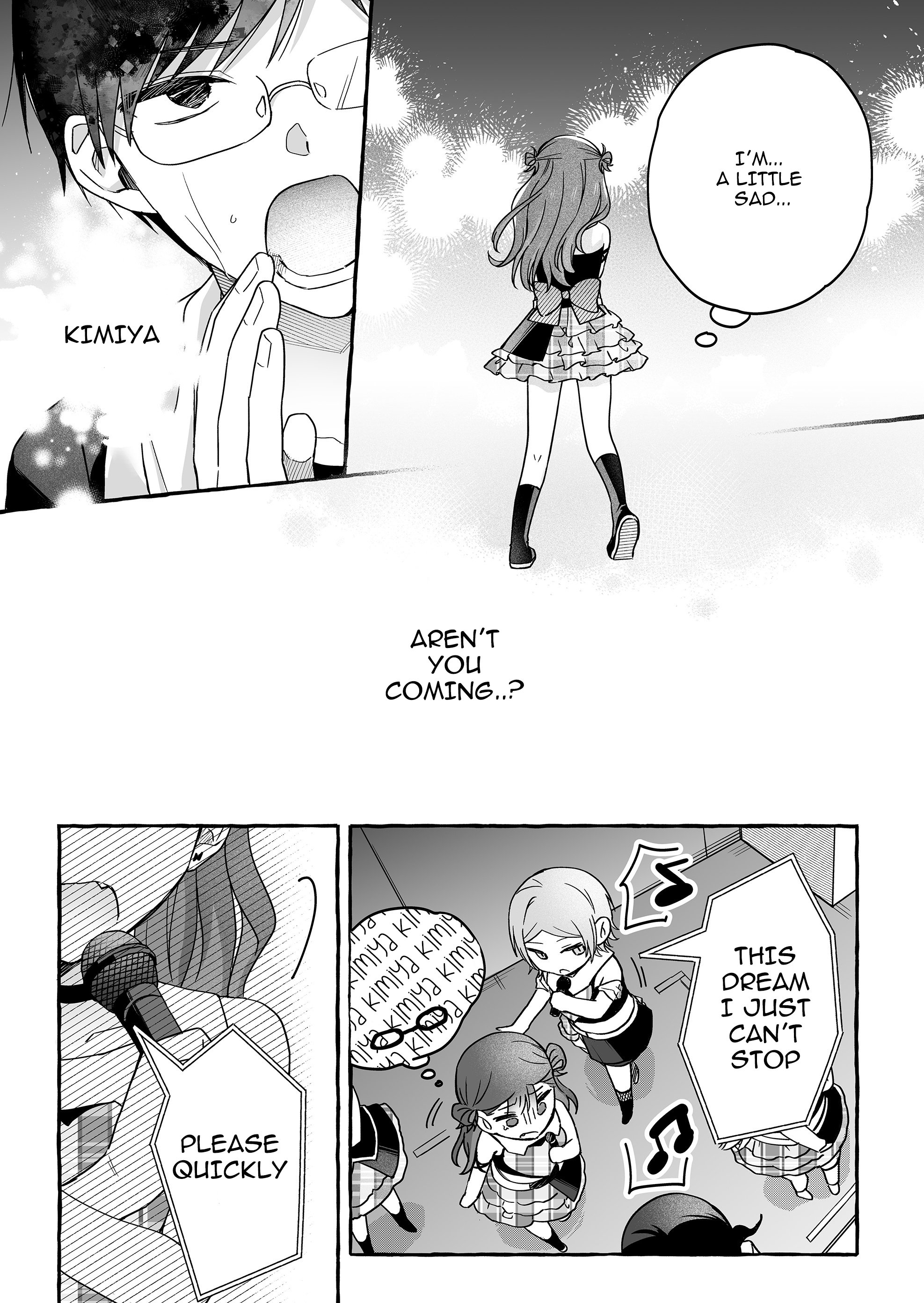 Damedol to Sekai ni Hitori Dake no Fan