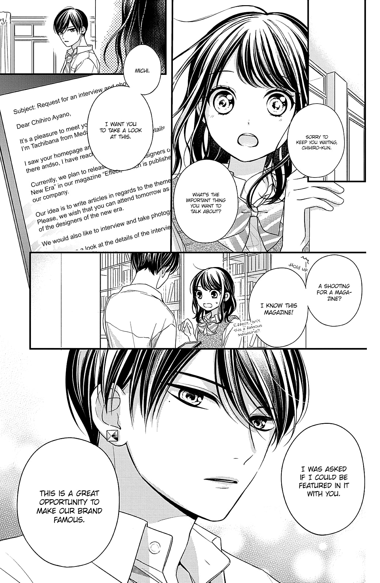 Chihiro-kun Only Has Eyes for Me