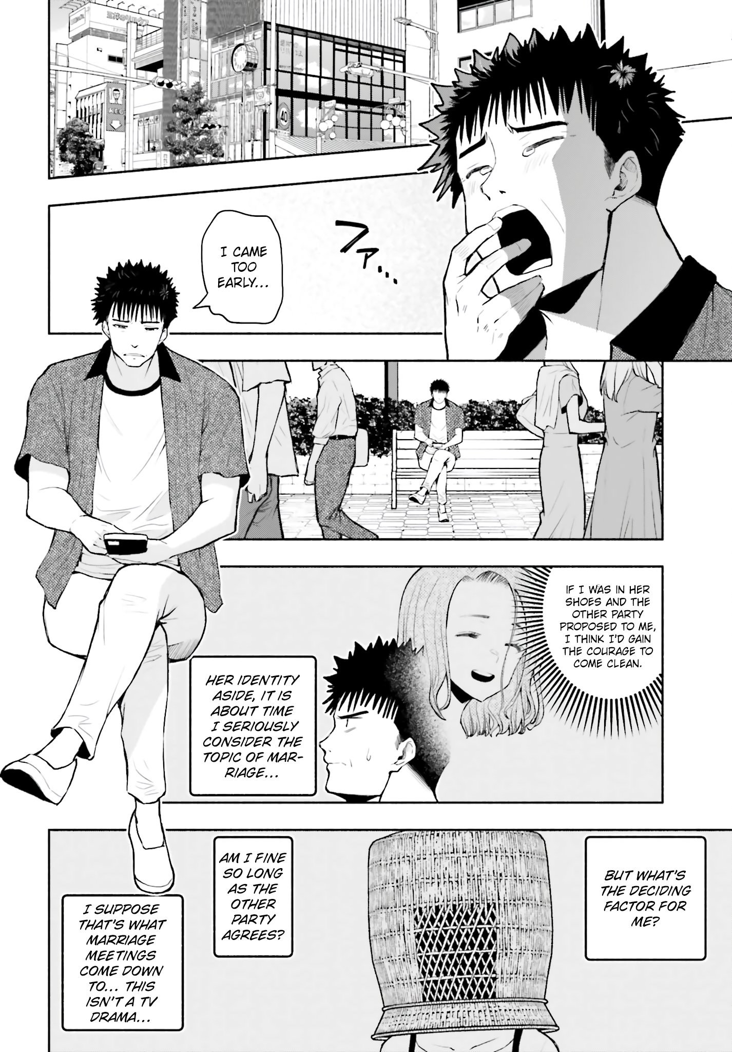 Omiai ni Sugoi Komyushou ga Kita