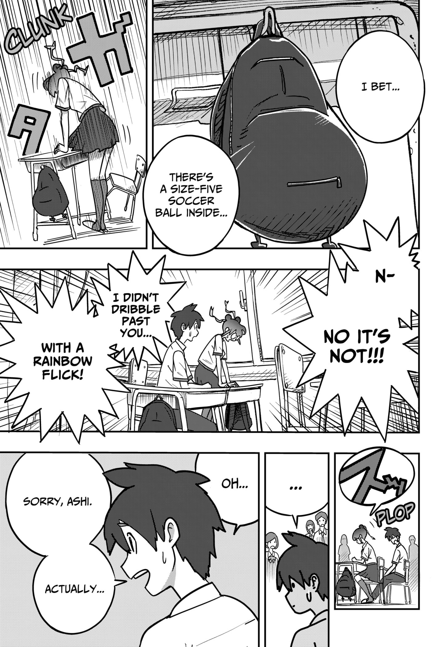 Ashi Dribbles Through