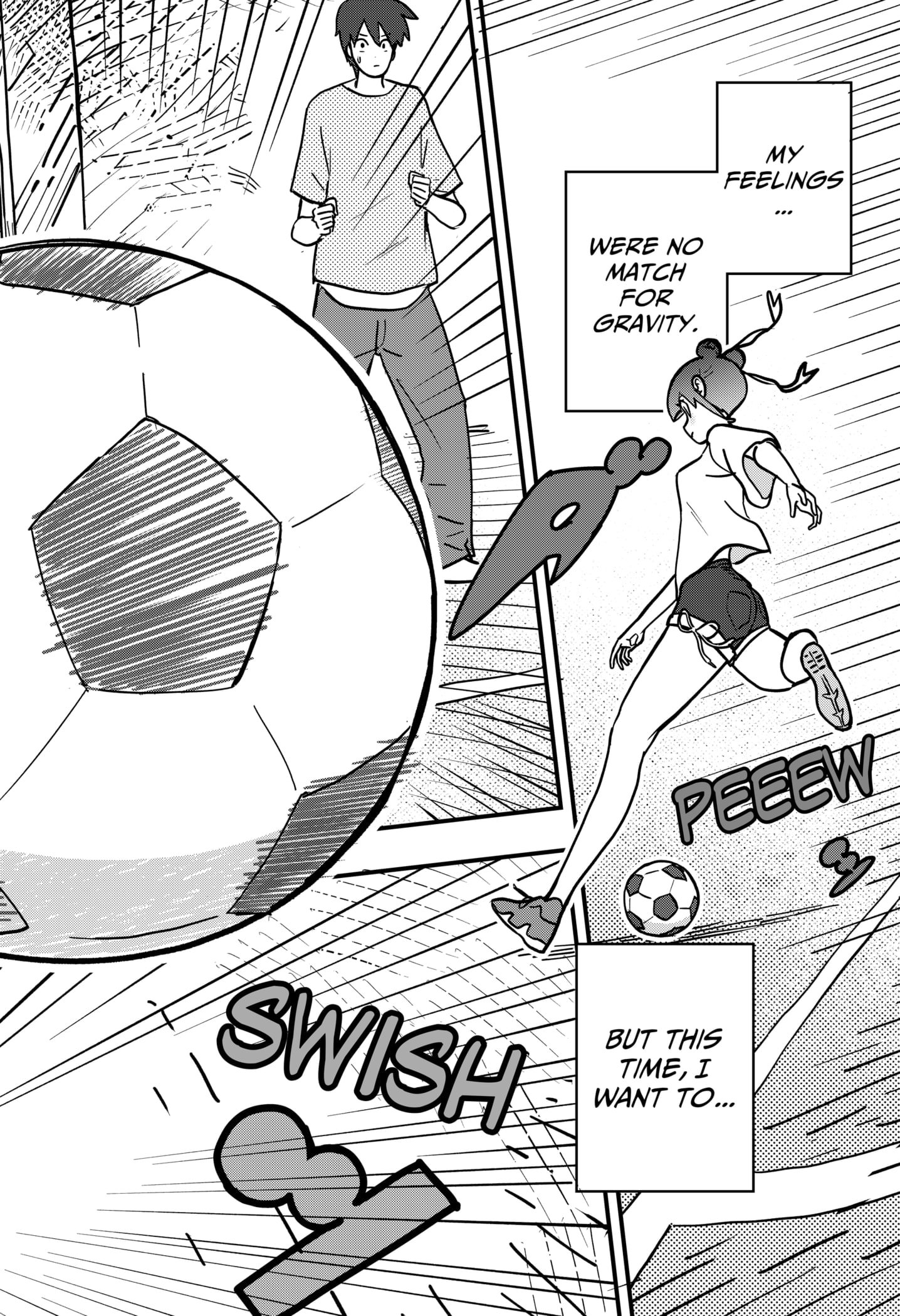 Ashi Dribbles Through