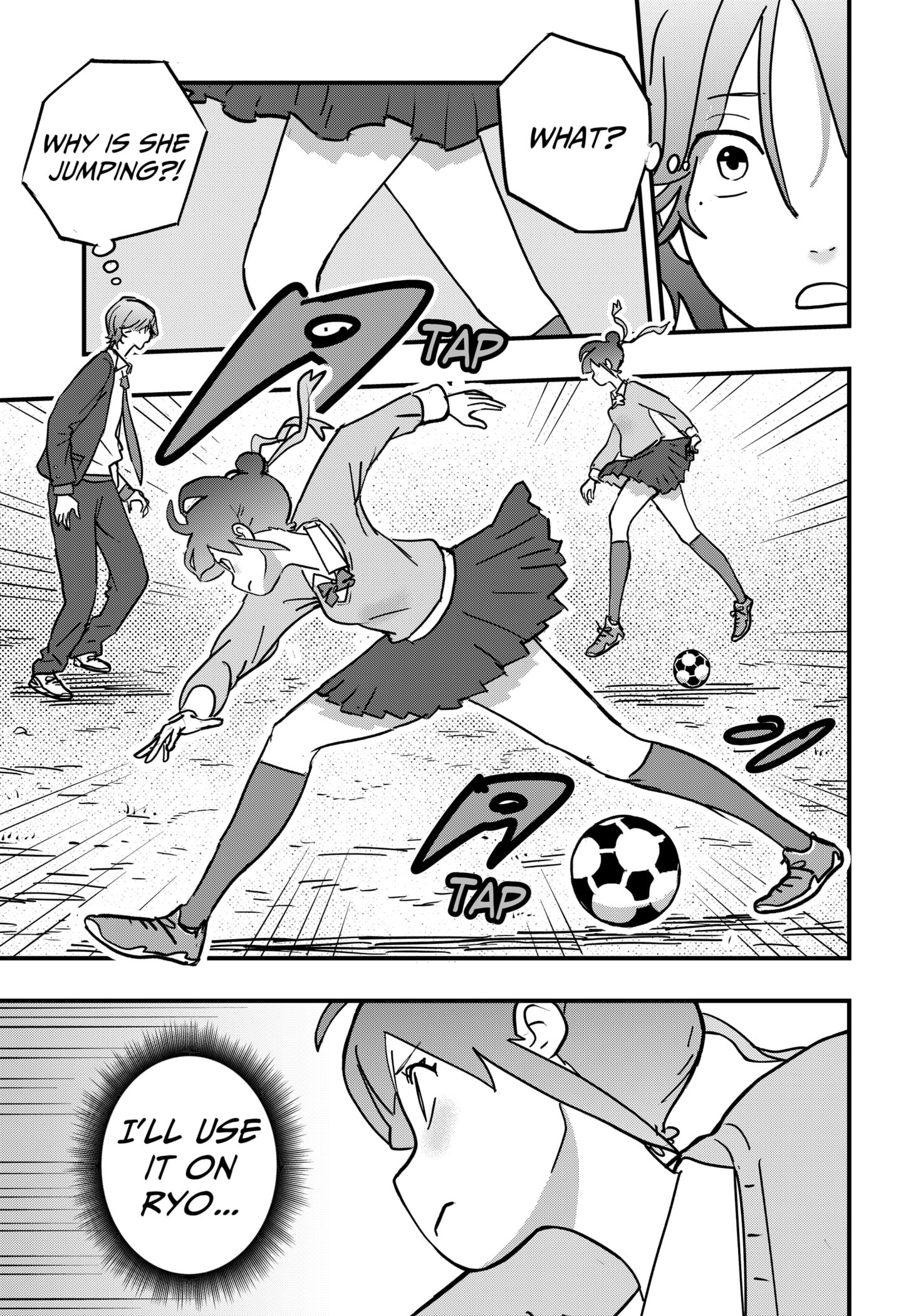 Ashi Dribbles Through