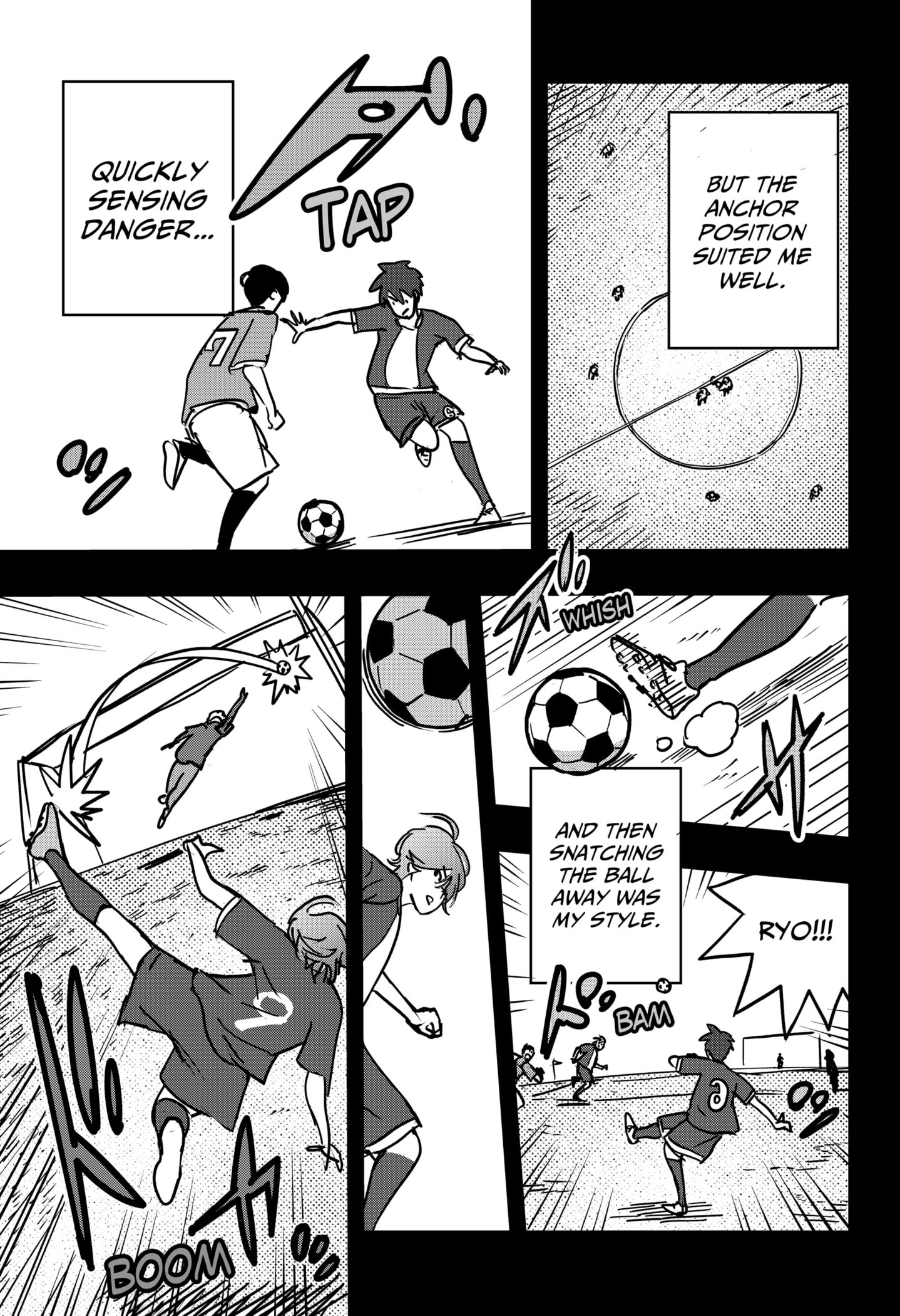 Ashi Dribbles Through