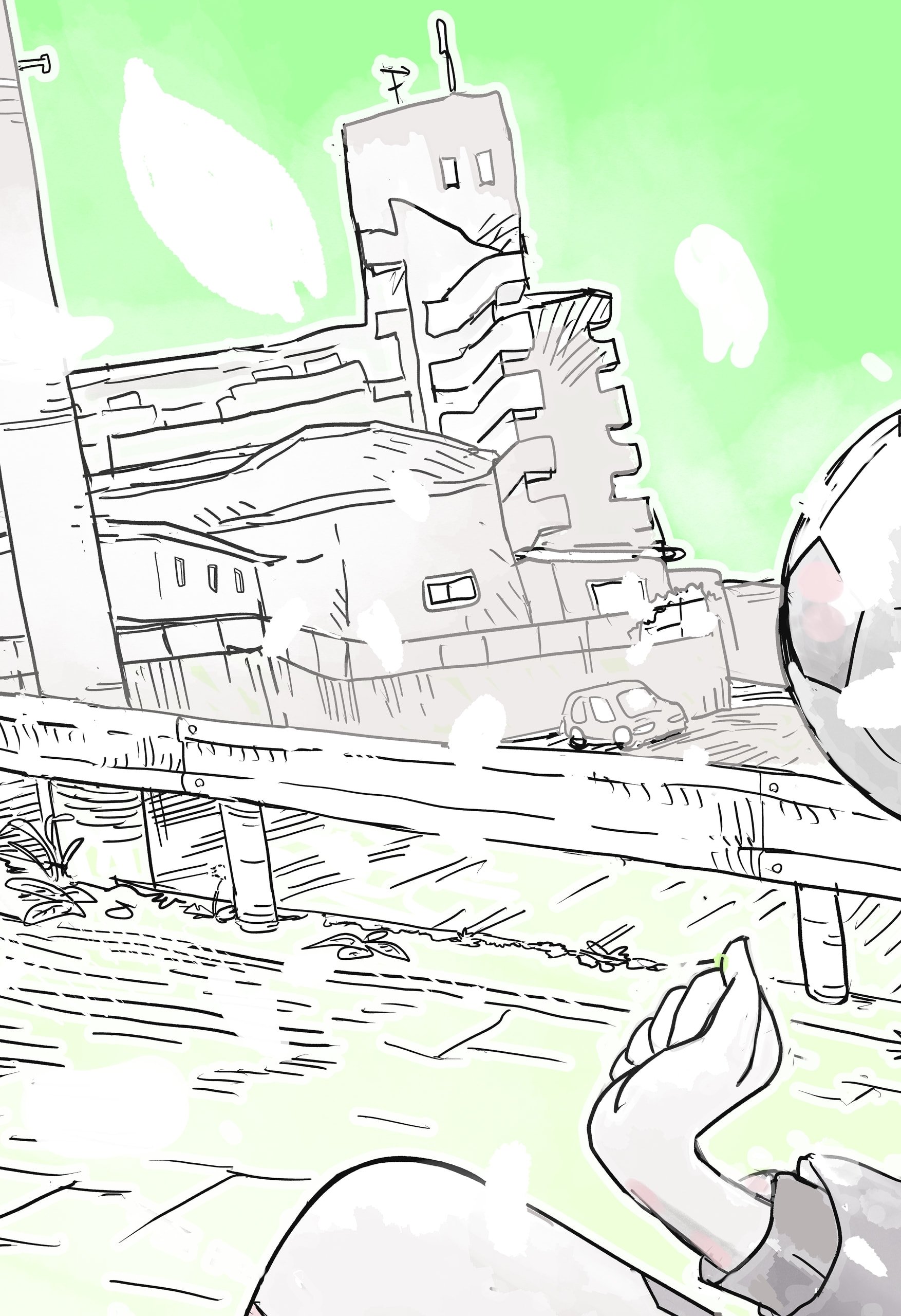 Ashi Dribbles Through