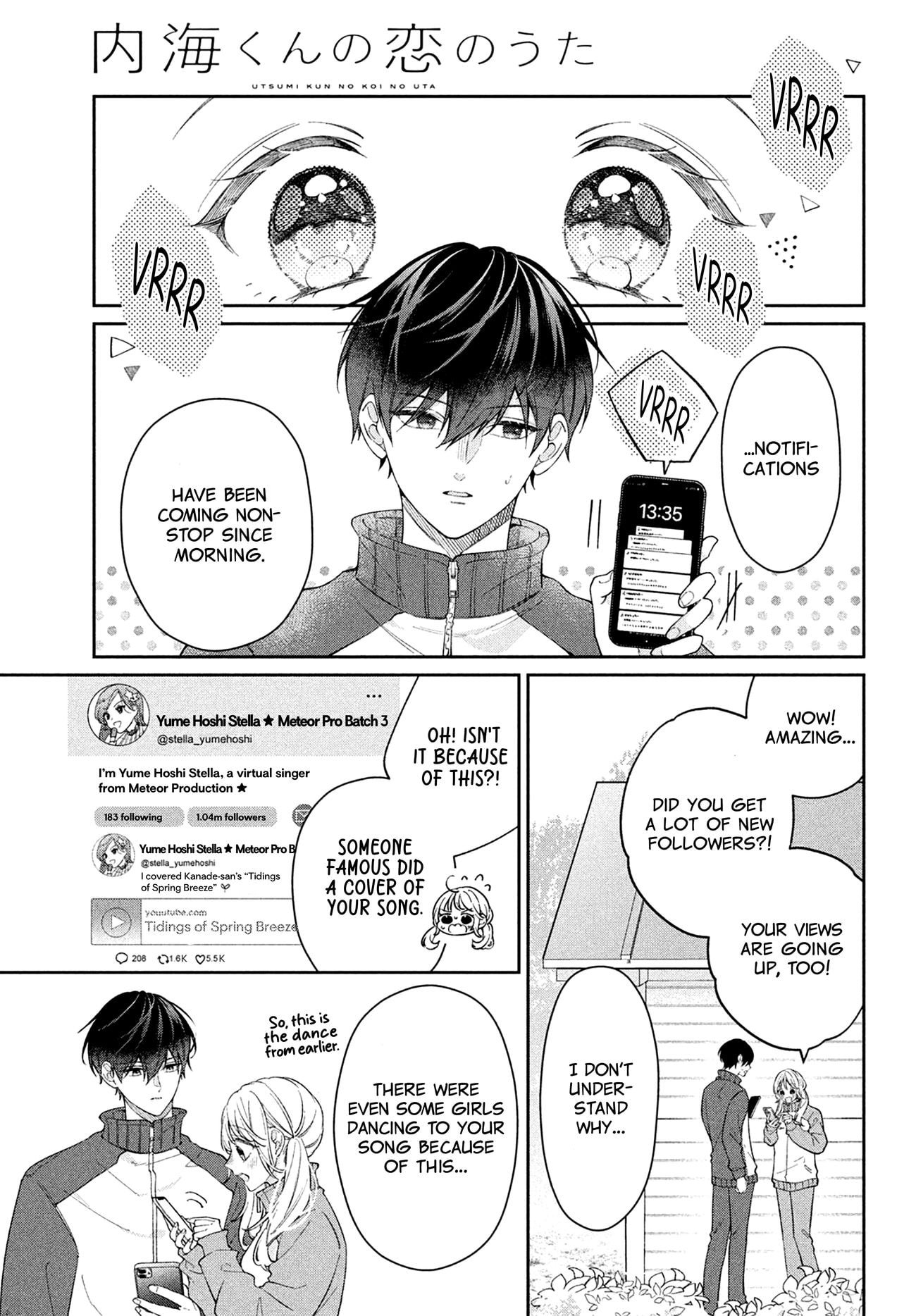 Utsumi-kun no Koi no Uta