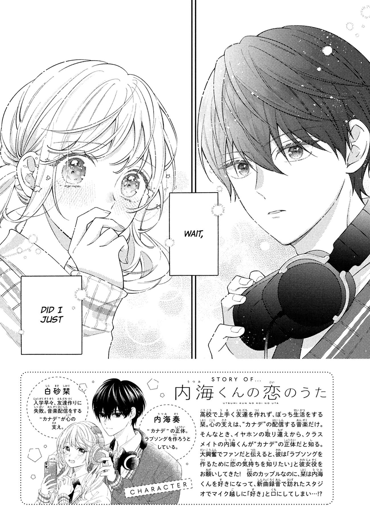 Utsumi-kun no Koi no Uta