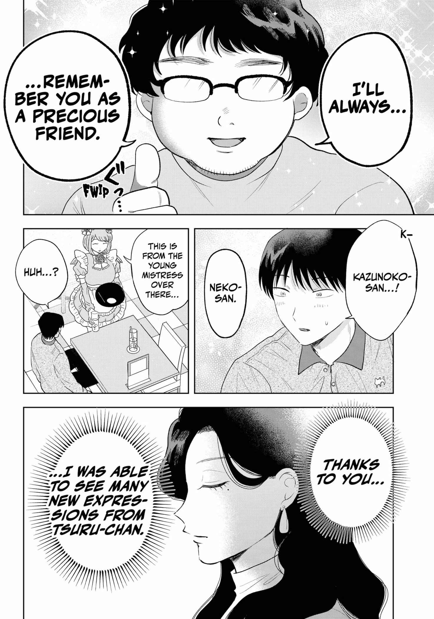 Tsuruko Returns the Favor