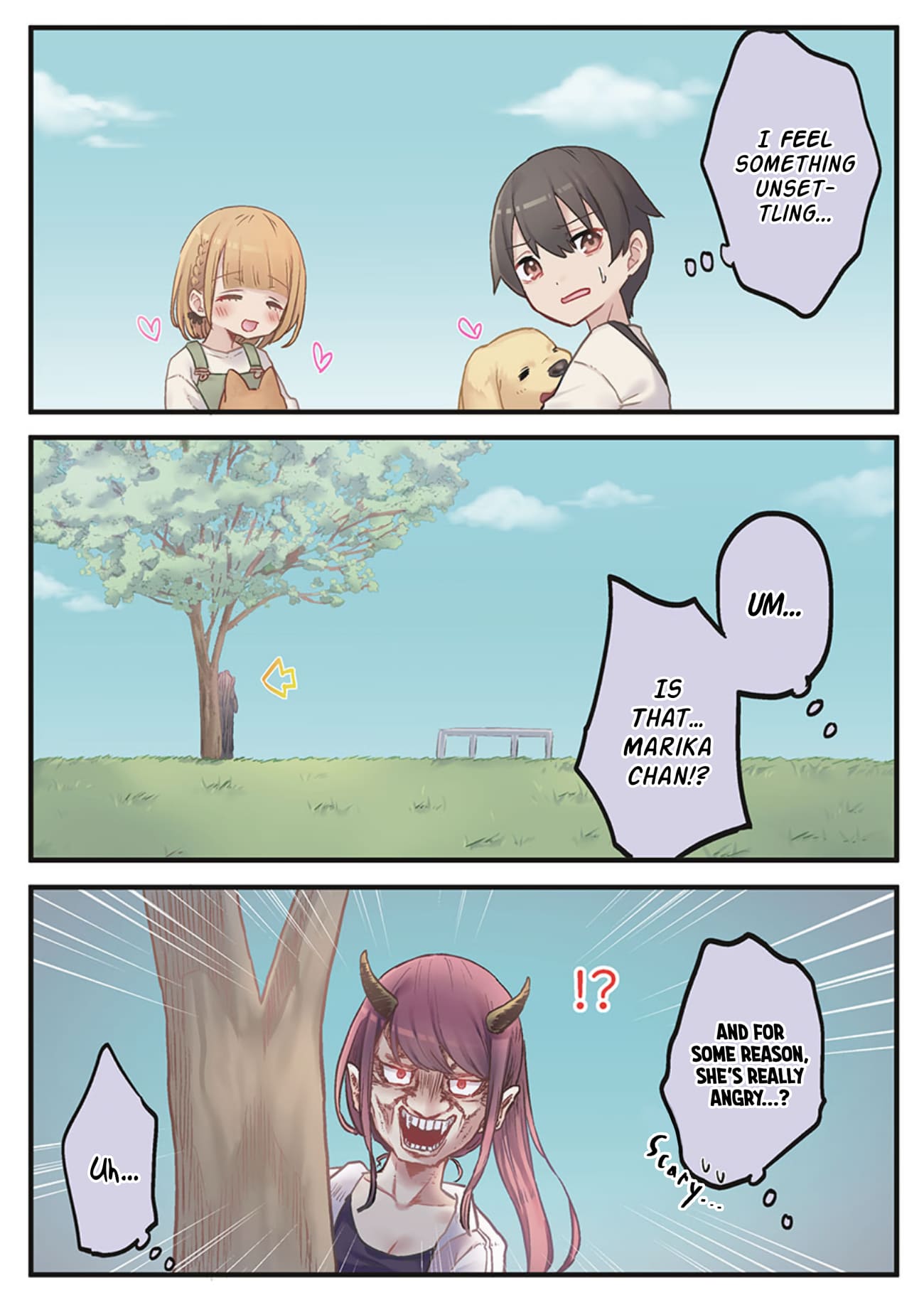 Marika-chan's affection meter is completely broken