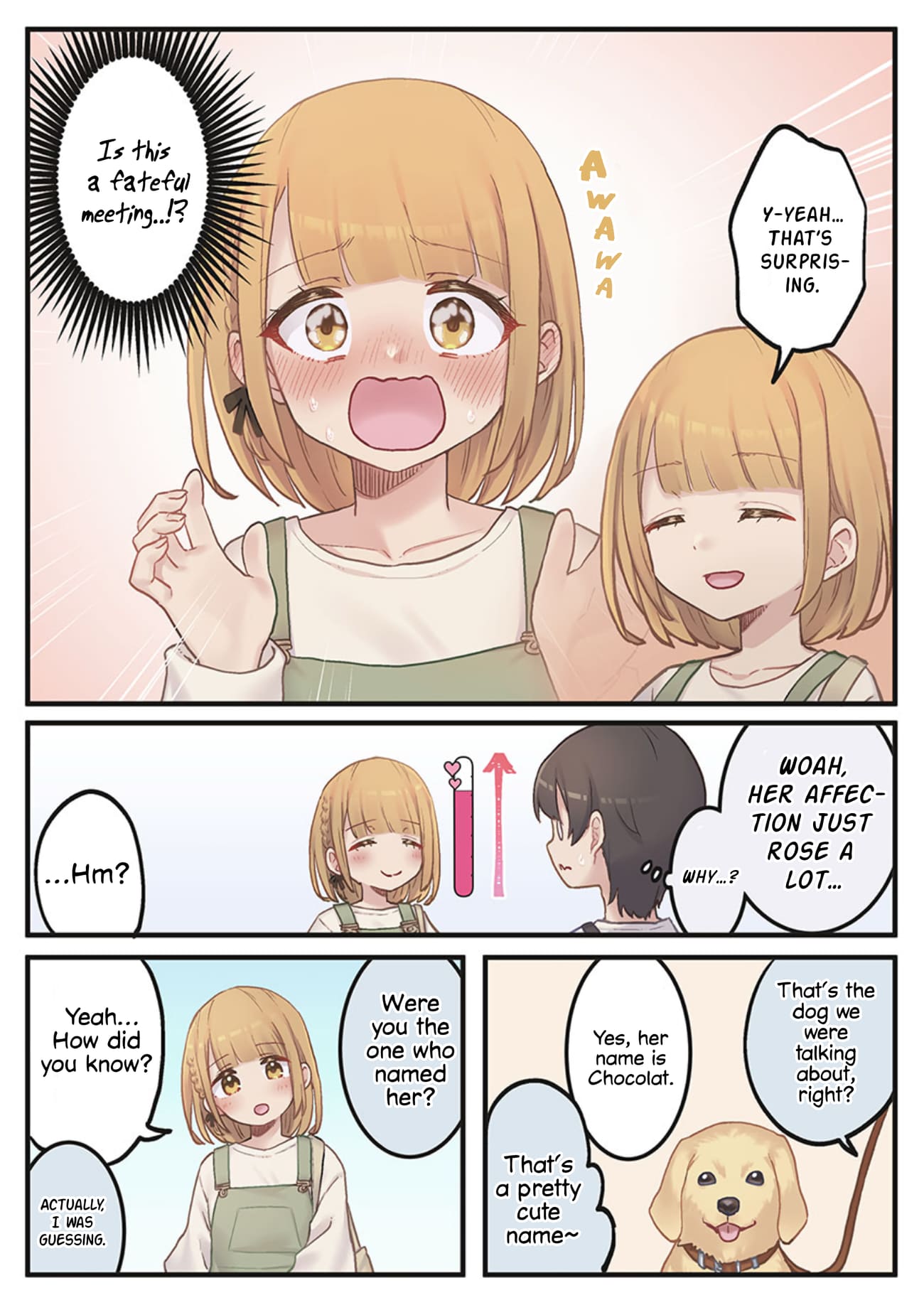 Marika-chan's affection meter is completely broken