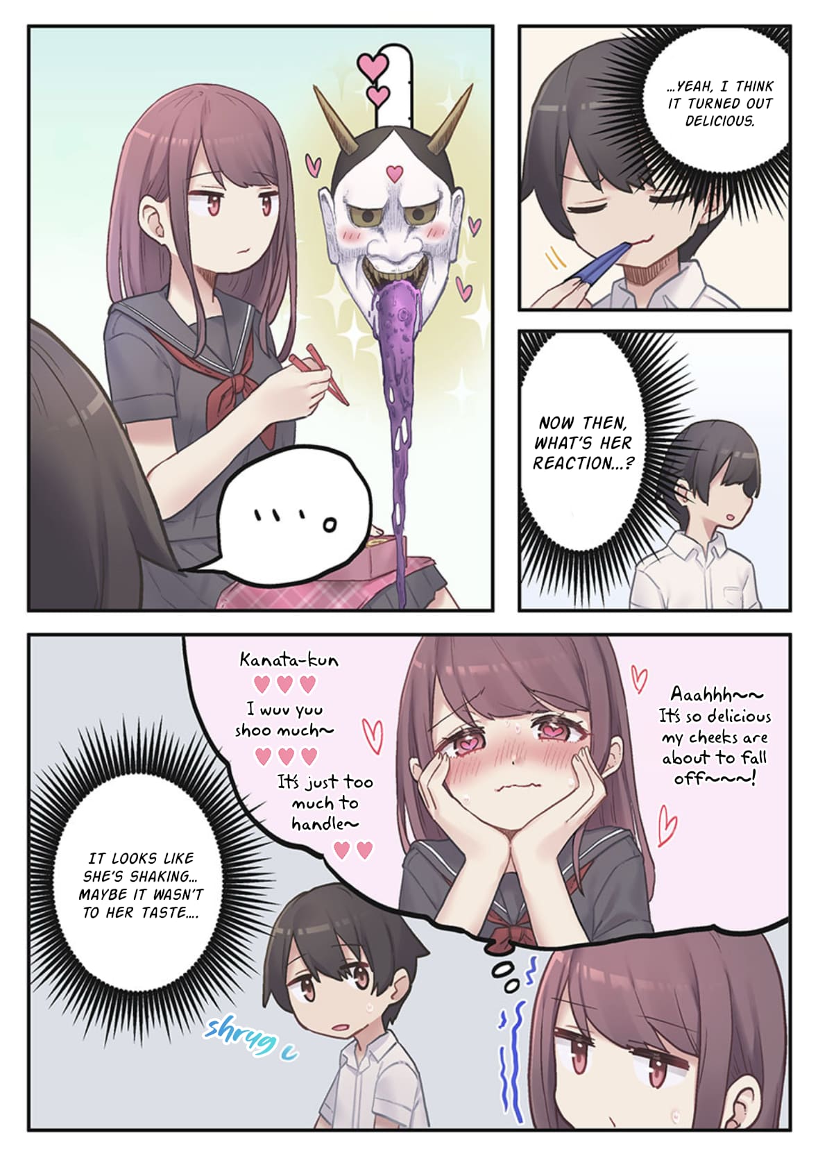 Marika-chan's affection meter is completely broken