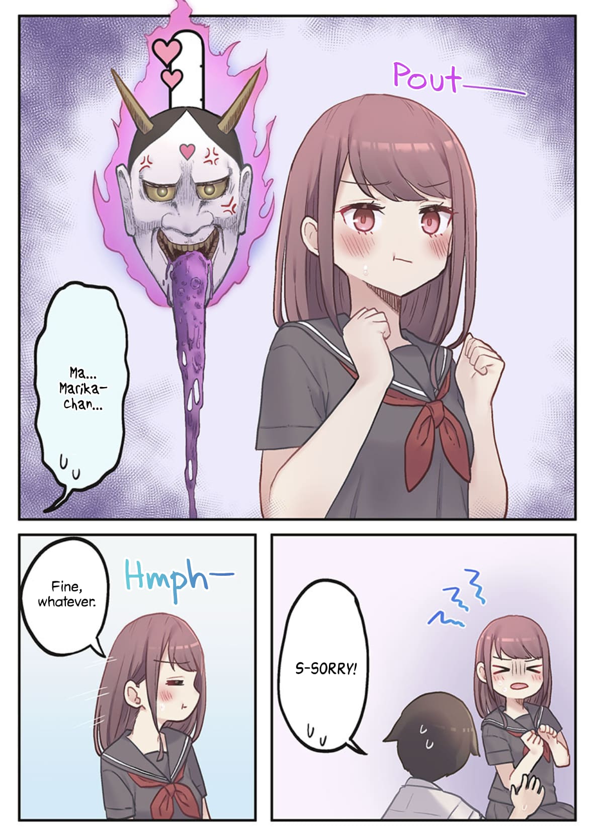 Marika-chan's affection meter is completely broken