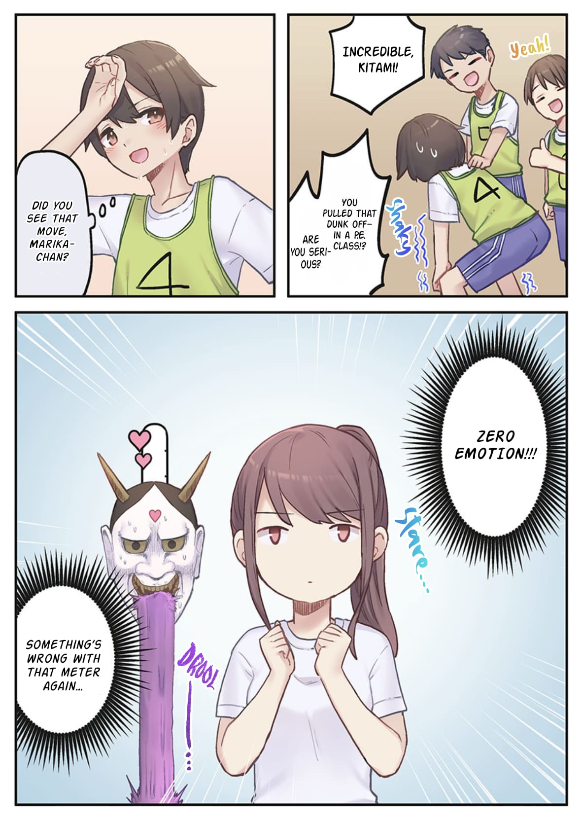 Marika-chan's affection meter is completely broken