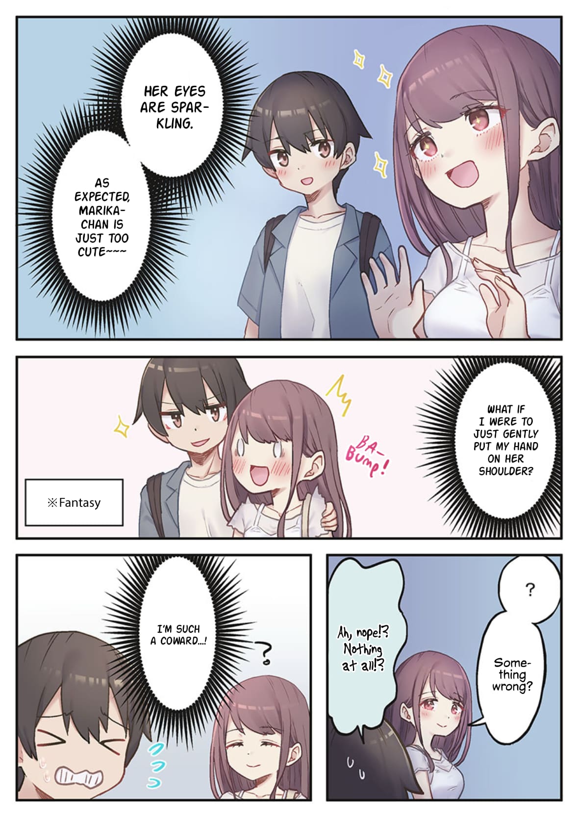 Marika-chan's affection meter is completely broken