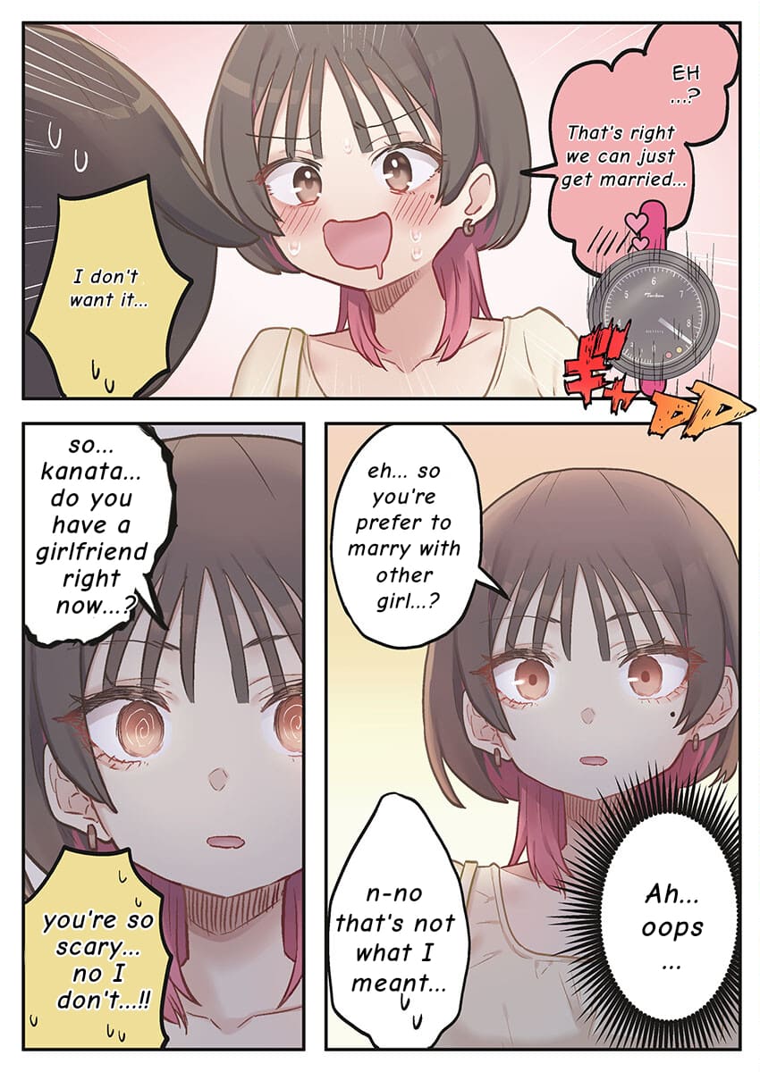 Marika-chan's affection meter is completely broken