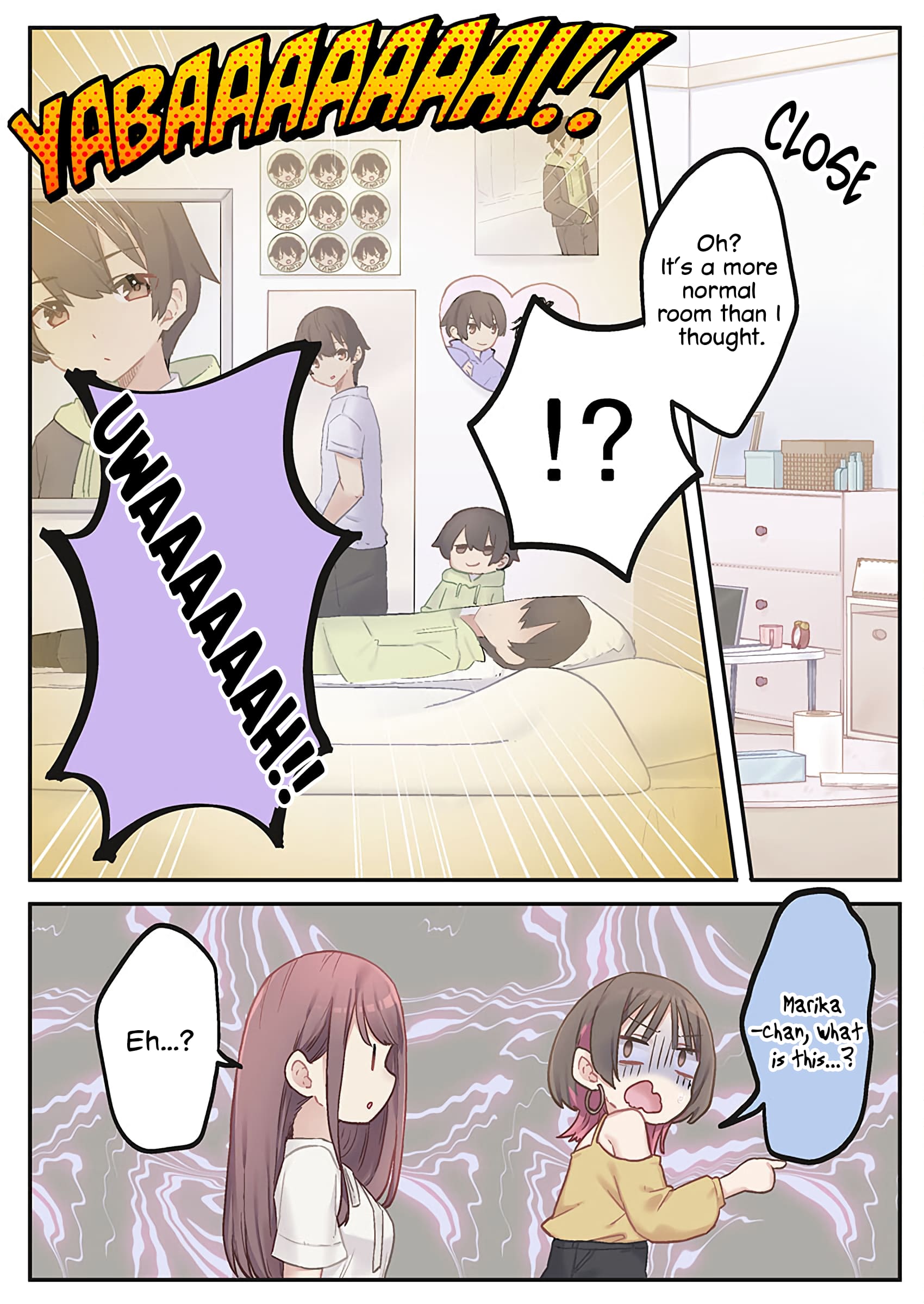 Marika-chan's affection meter is completely broken