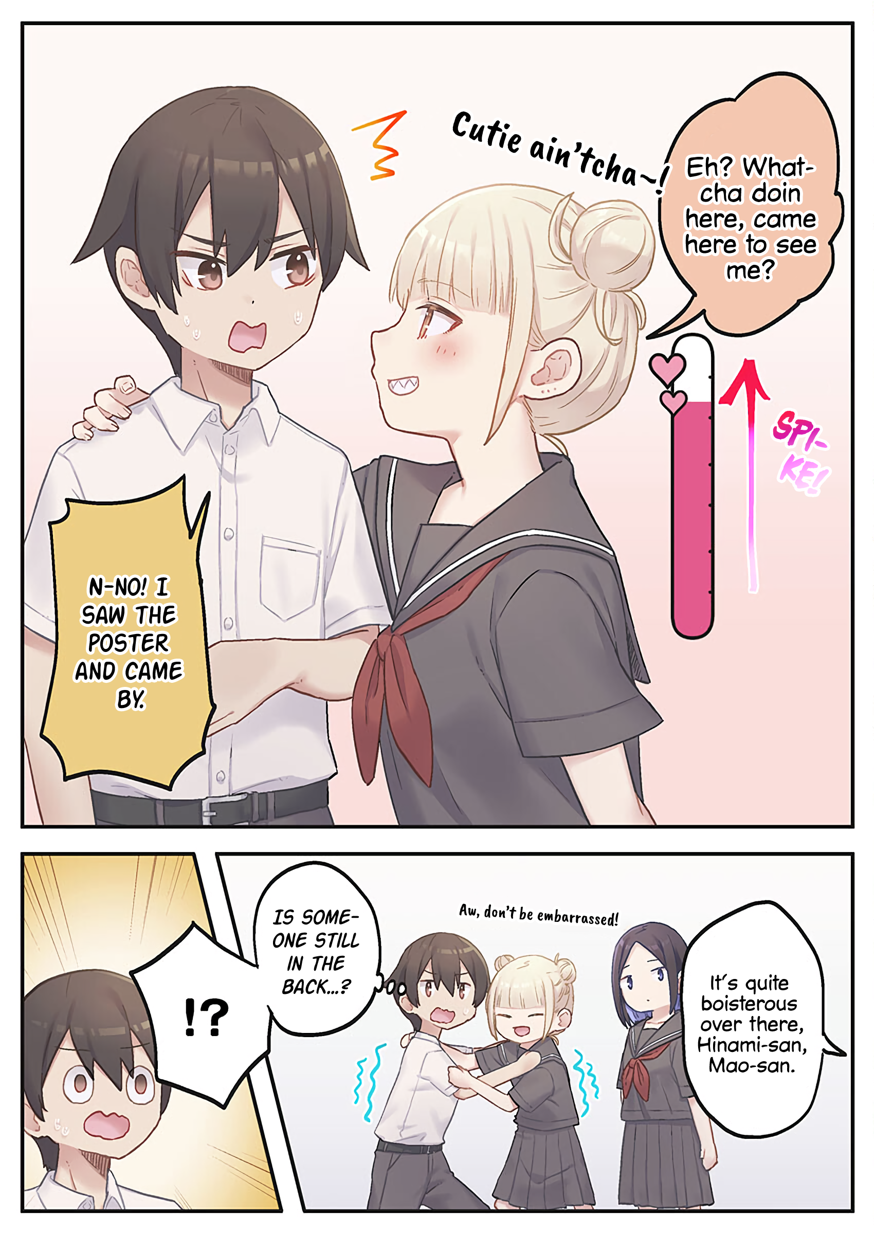 Marika-chan's affection meter is completely broken
