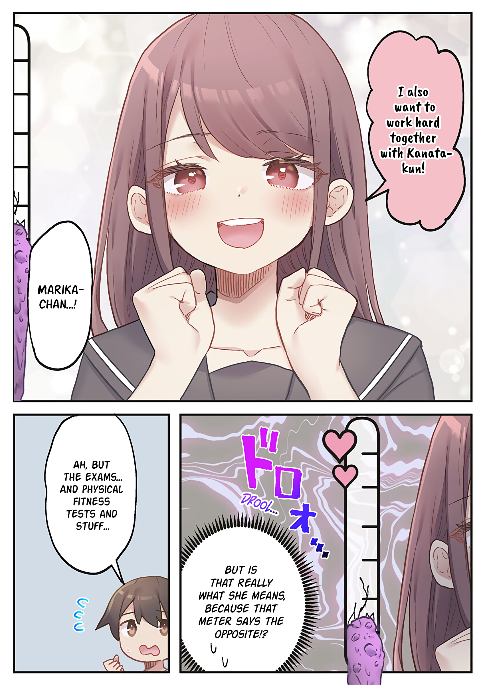 Marika-chan's affection meter is completely broken