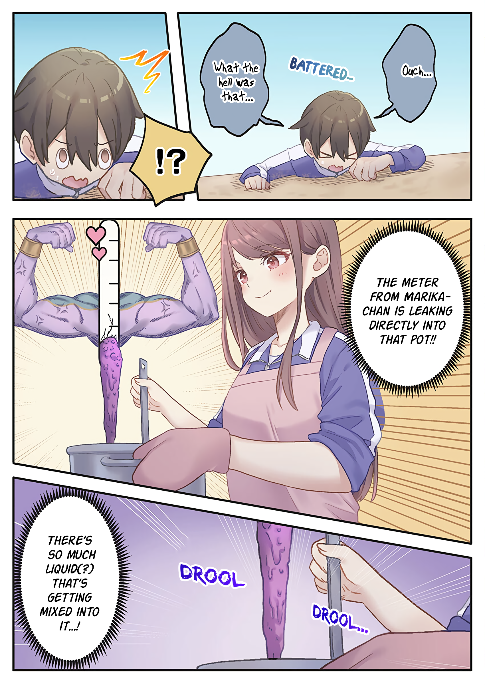 Marika-chan's affection meter is completely broken