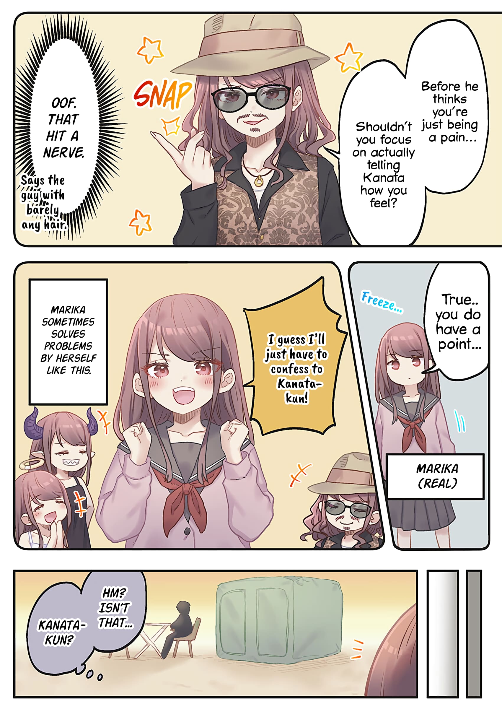 Marika-chan's affection meter is completely broken