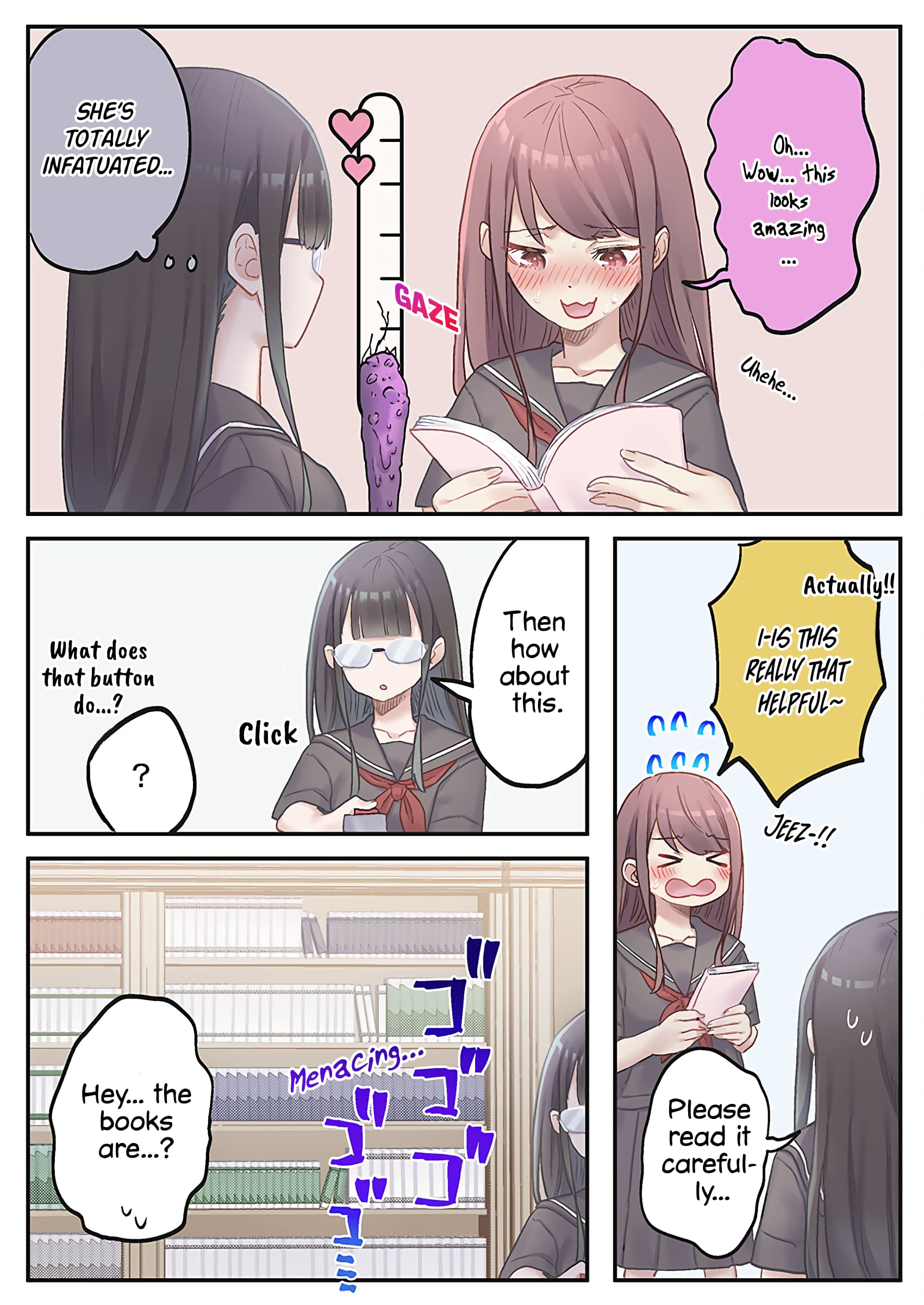 Marika-chan's affection meter is completely broken