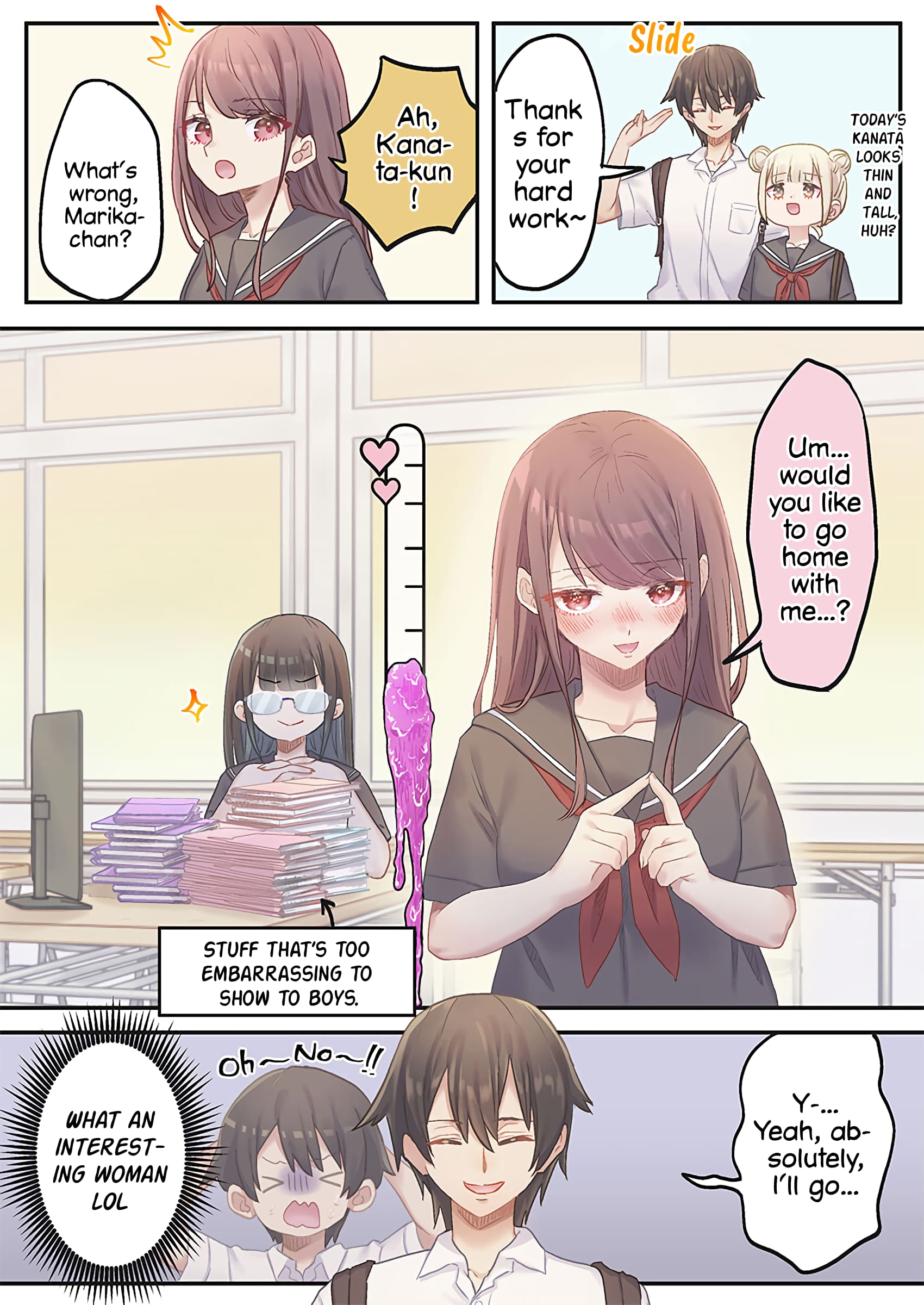 Marika-chan's affection meter is completely broken