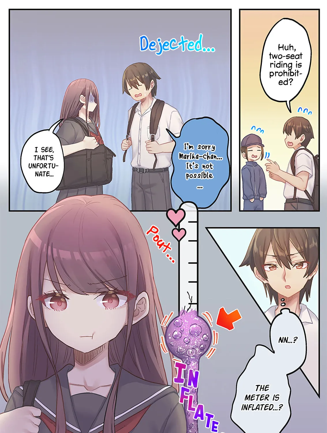 Marika-chan's affection meter is completely broken