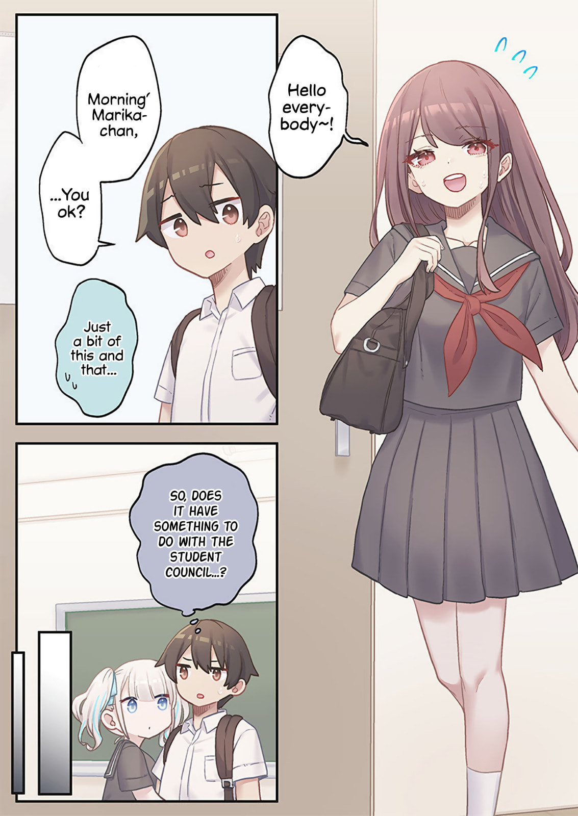 Marika-chan's affection meter is completely broken