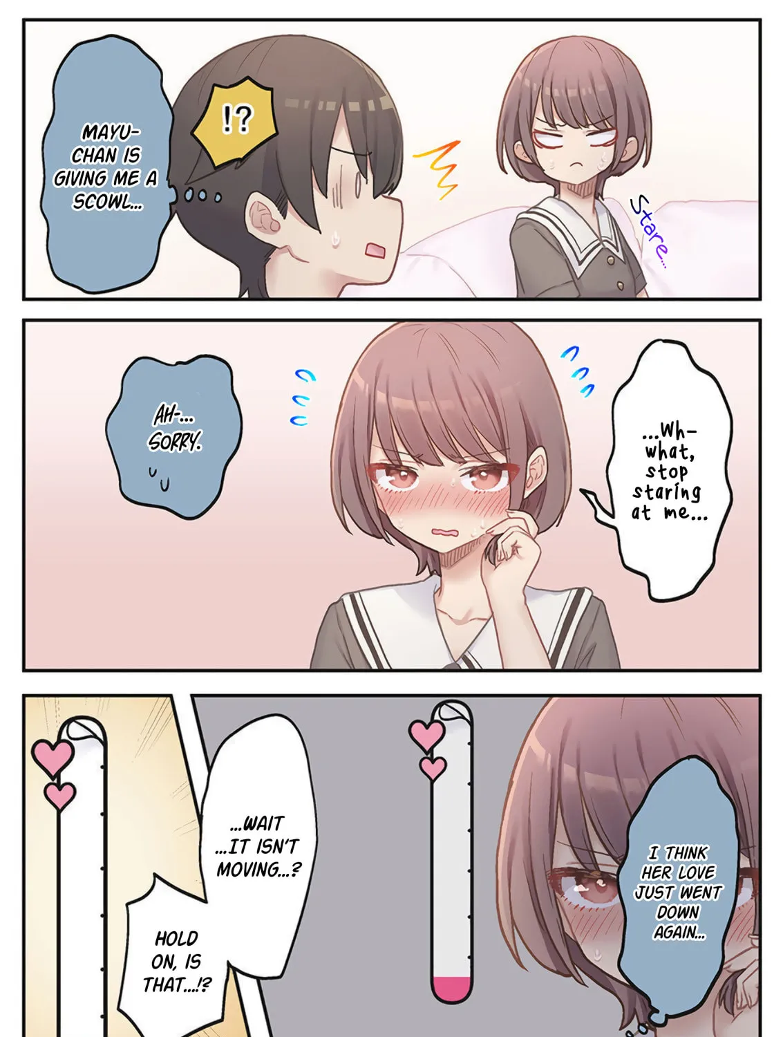 Marika-chan's affection meter is completely broken