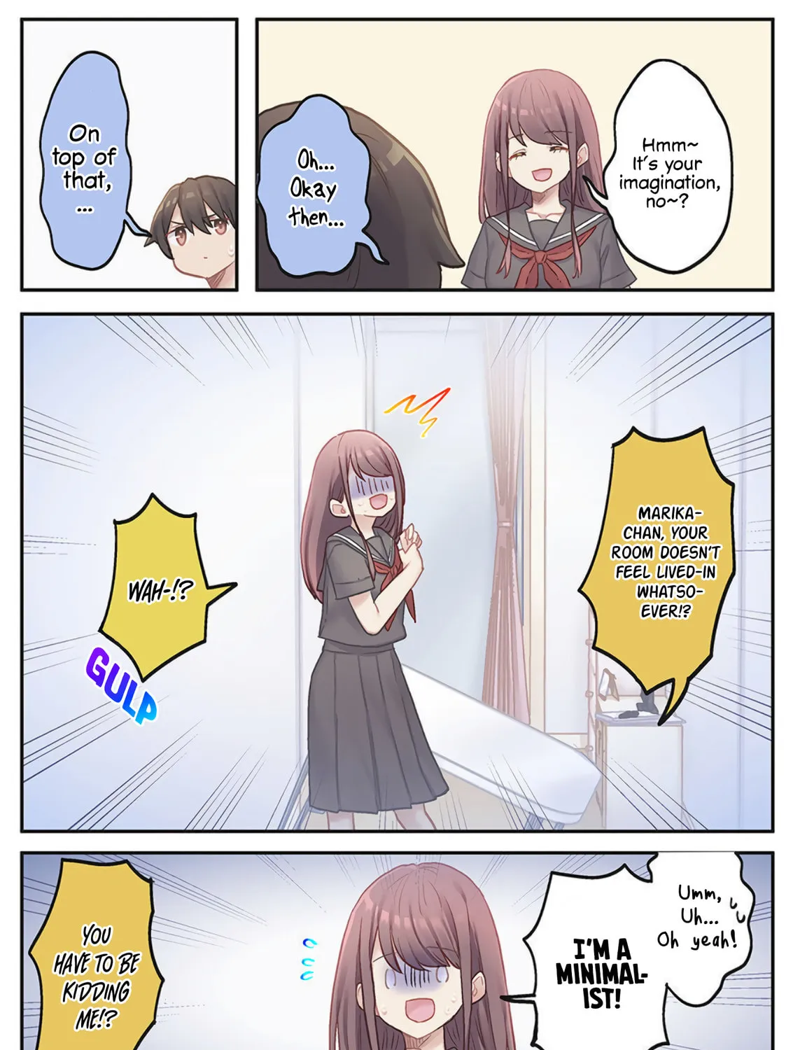 Marika-chan's affection meter is completely broken