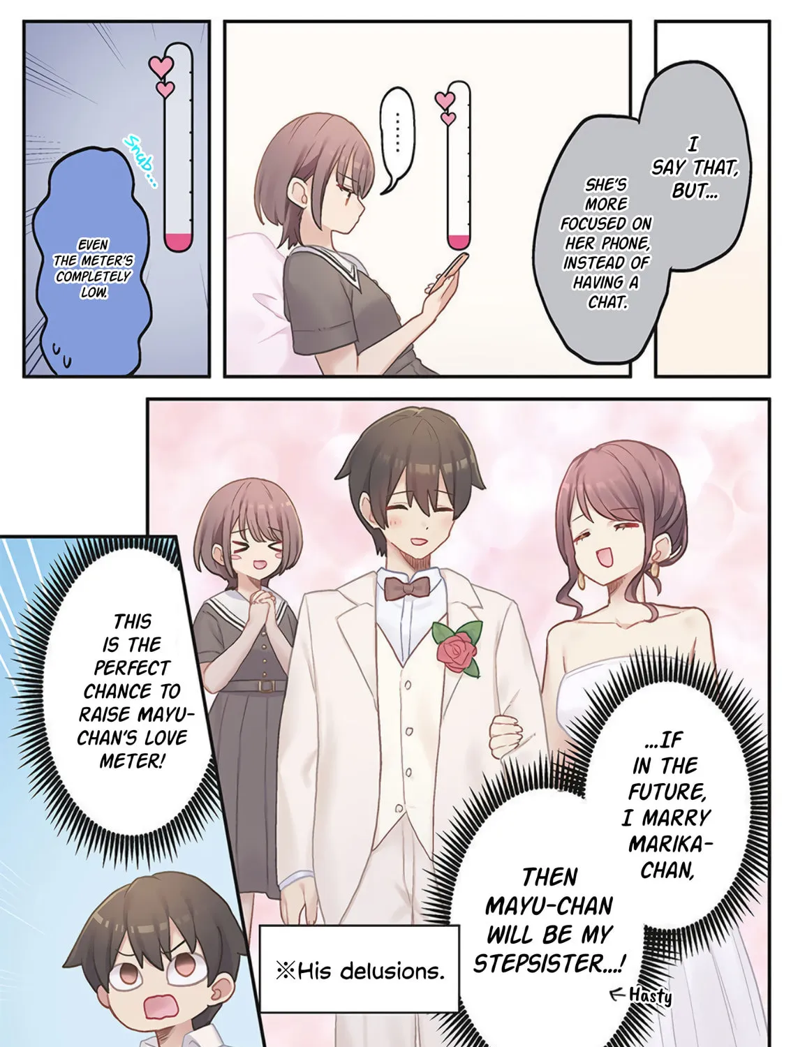 Marika-chan's affection meter is completely broken