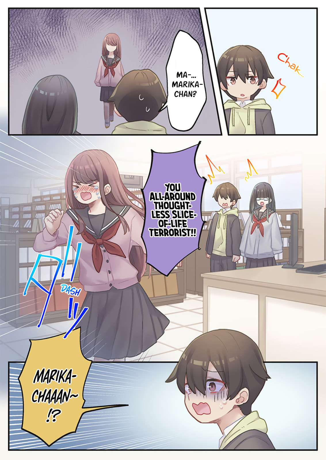 Marika-chan's affection meter is completely broken