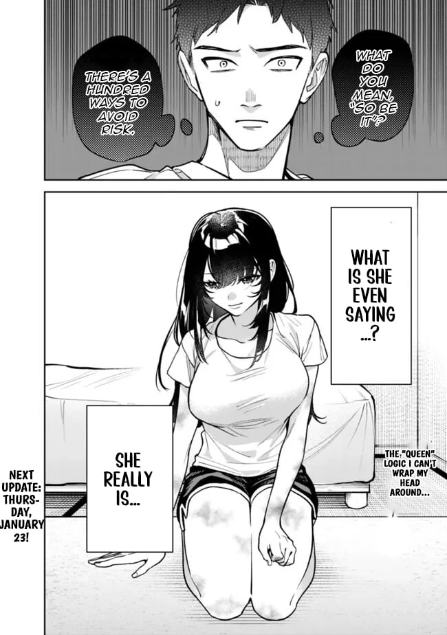 Living together with the queen from my high school days who was arrogant, surprisingly isn't that uncomfortable