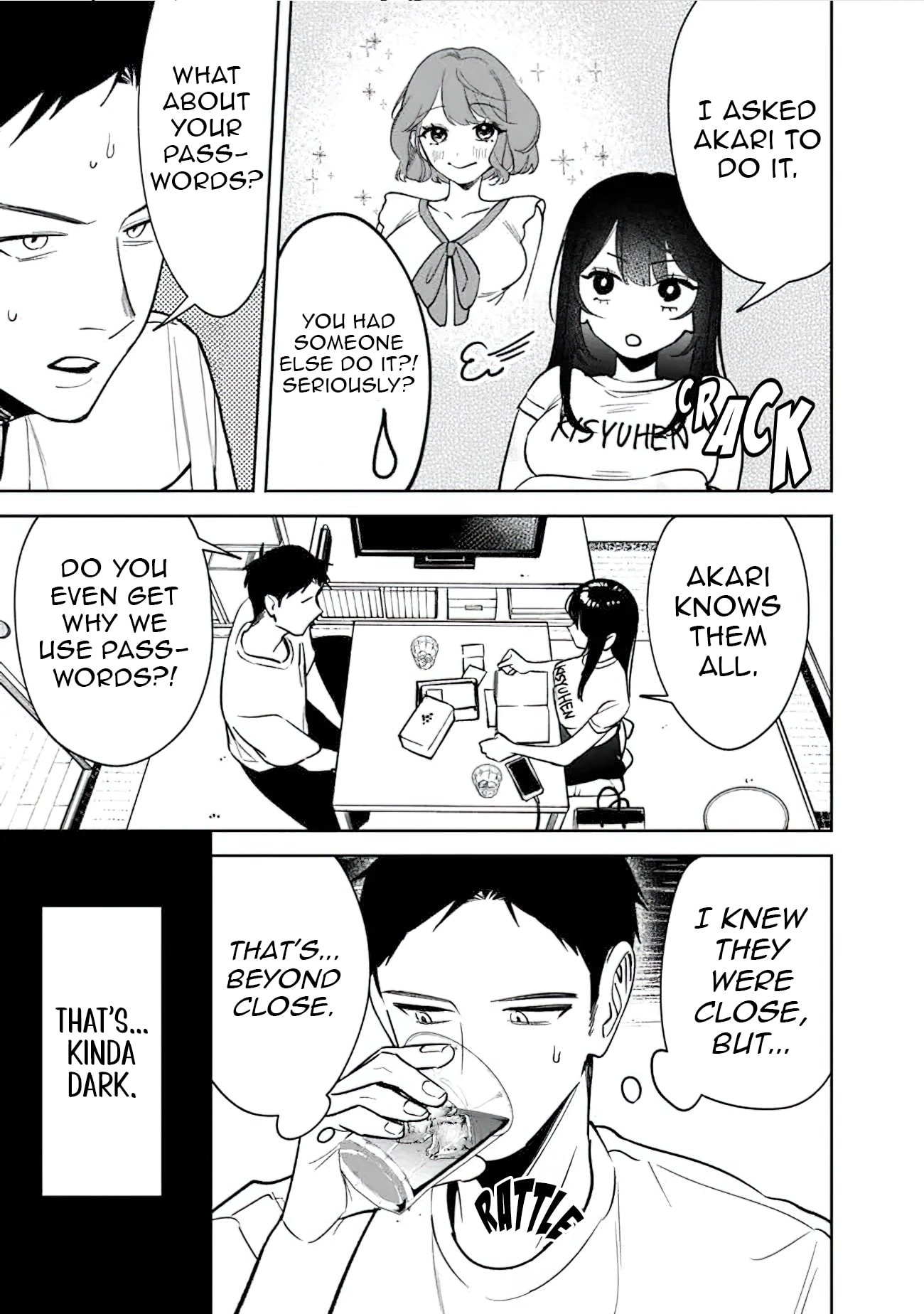 Living together with the queen from my high school days who was arrogant, surprisingly isn't that uncomfortable