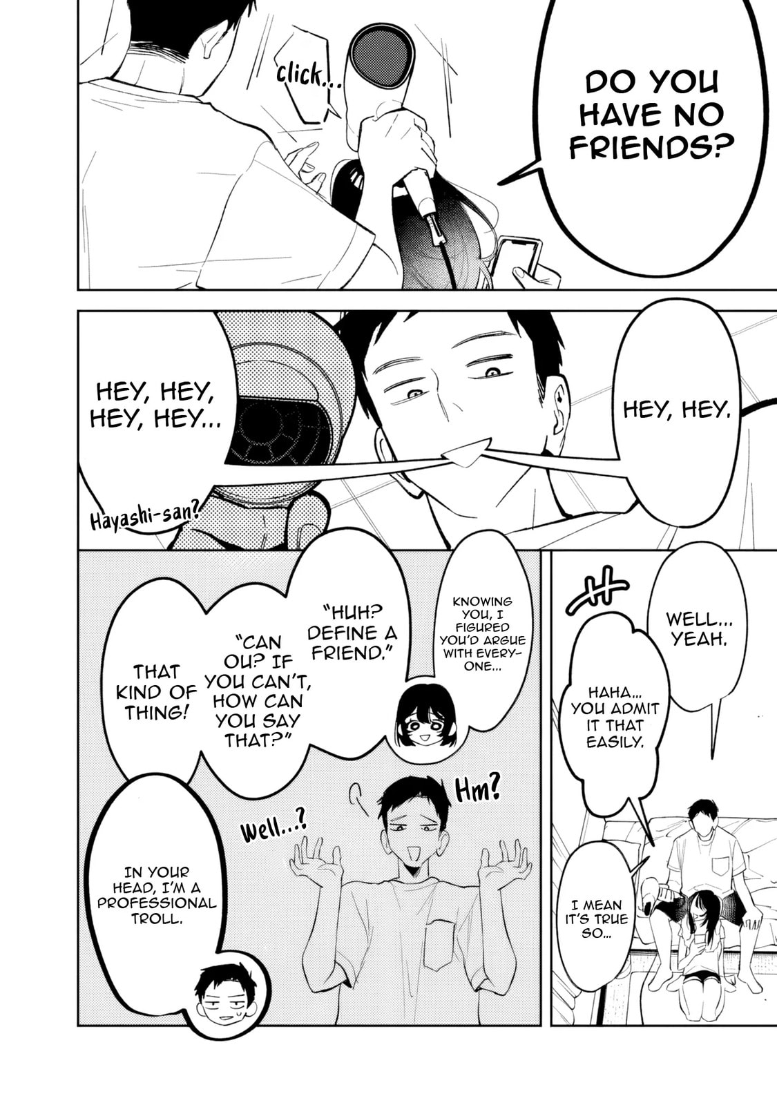 Living together with the queen from my high school days who was arrogant, surprisingly isn't that uncomfortable