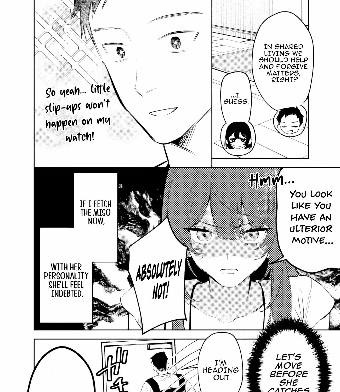 Living together with the queen from my high school days who was arrogant, surprisingly isn't that uncomfortable