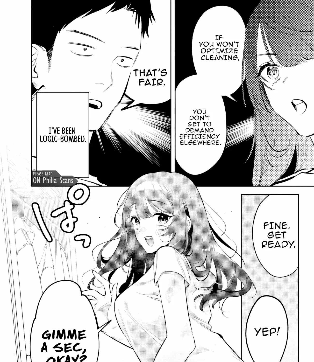 Living together with the queen from my high school days who was arrogant, surprisingly isn't that uncomfortable