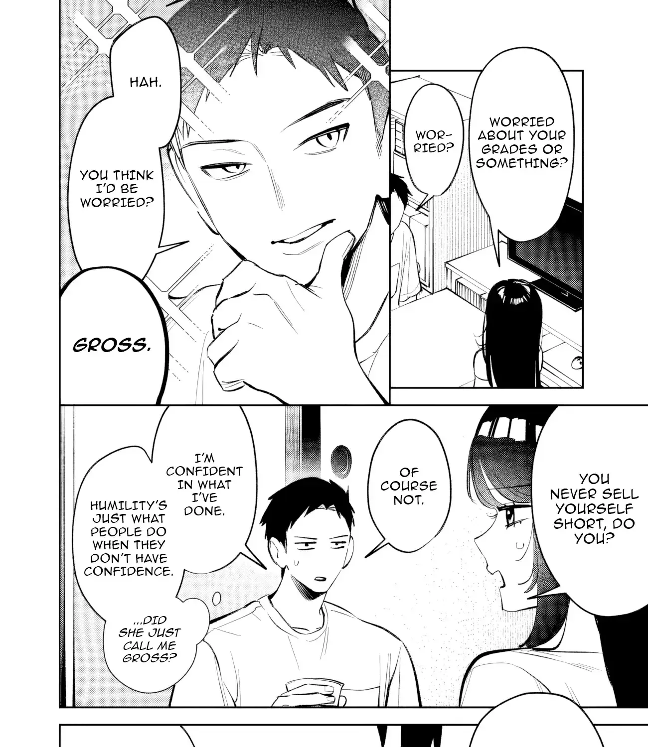 Living together with the queen from my high school days who was arrogant, surprisingly isn't that uncomfortable