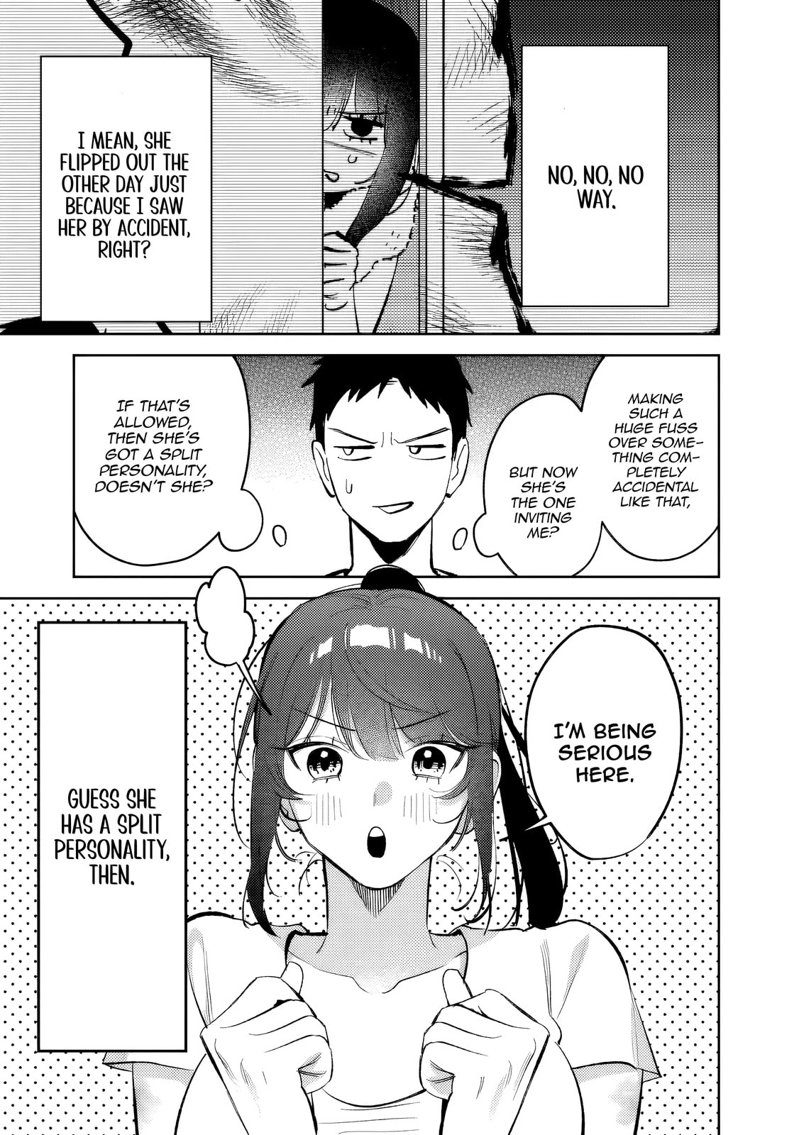 Living together with the queen from my high school days who was arrogant, surprisingly isn't that uncomfortable